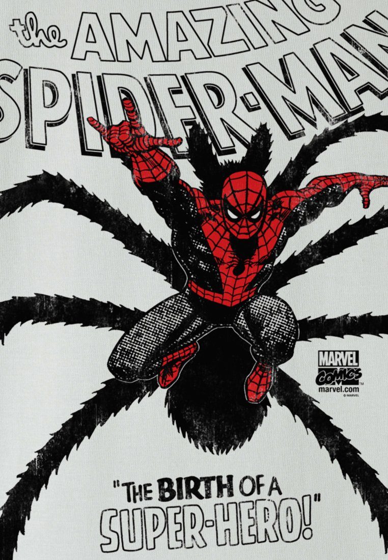 angesagtem LOGOSHIRT MARVEL - mit SPIDER-MAN T-Shirt Superhelden-Print