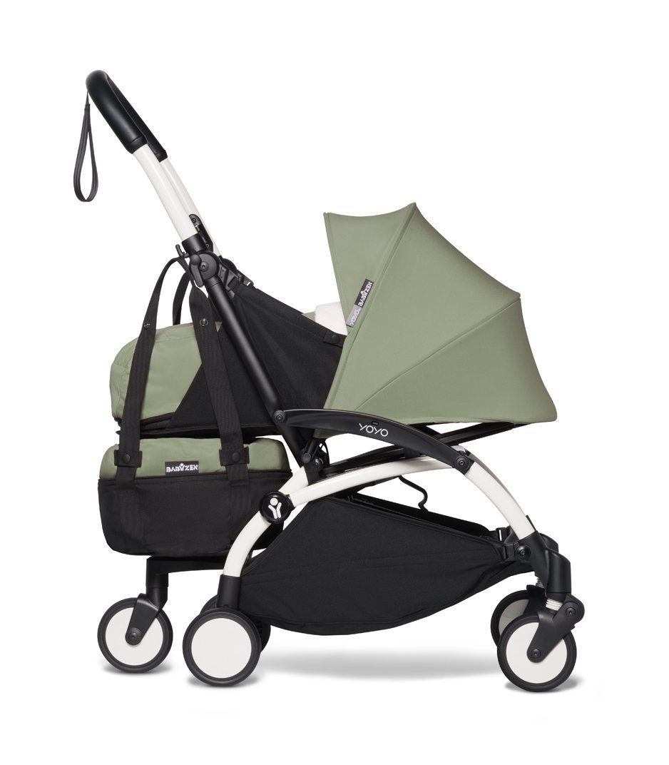 BABYZEN Kinderwagen-Tasche YOYO Bag-Einkaufstasche für passend Gestell YOYO Olive