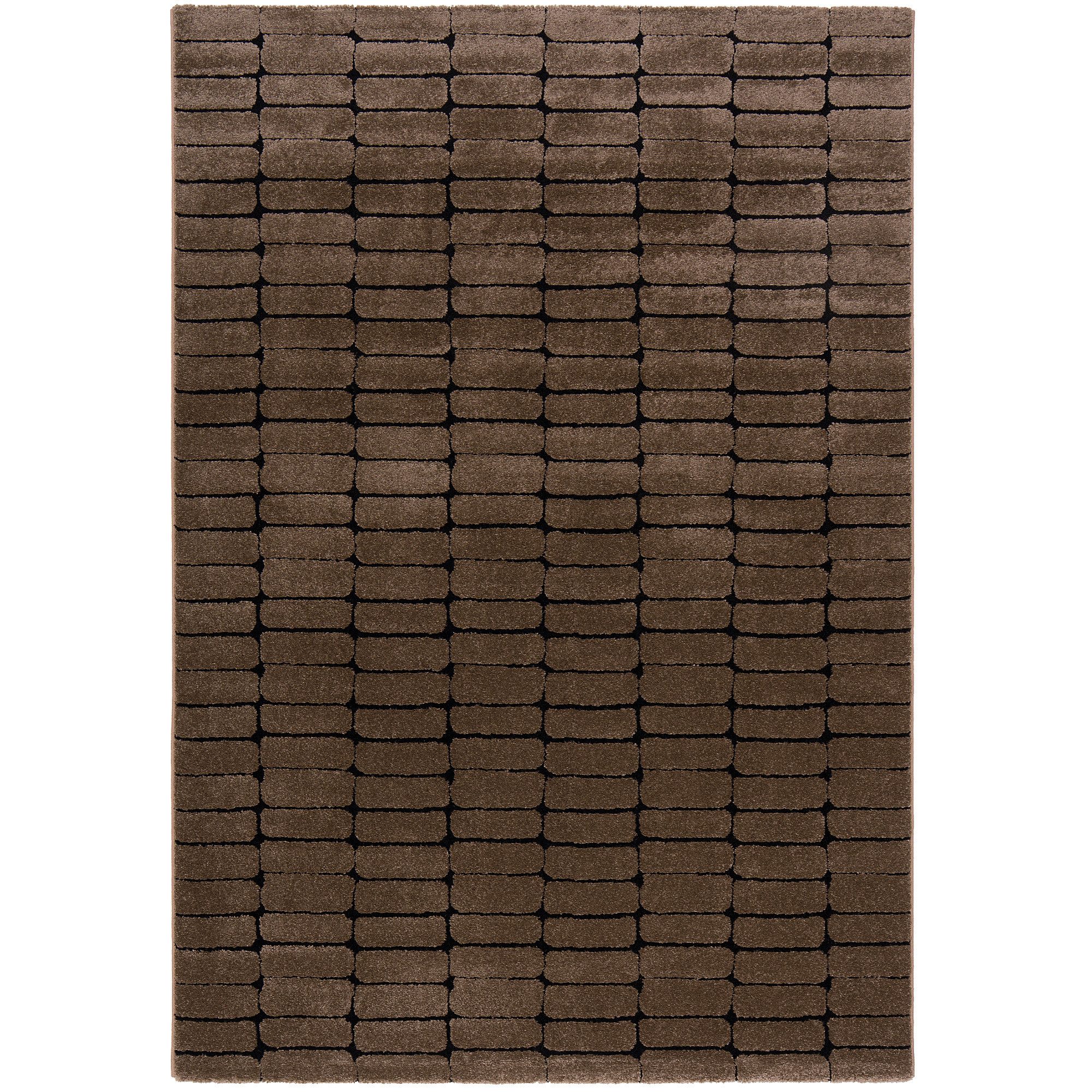 Pergamon Hochflor-Teppich Designer Teppich Nosy Modern, Rechteckig, Höhe: 13 mm
