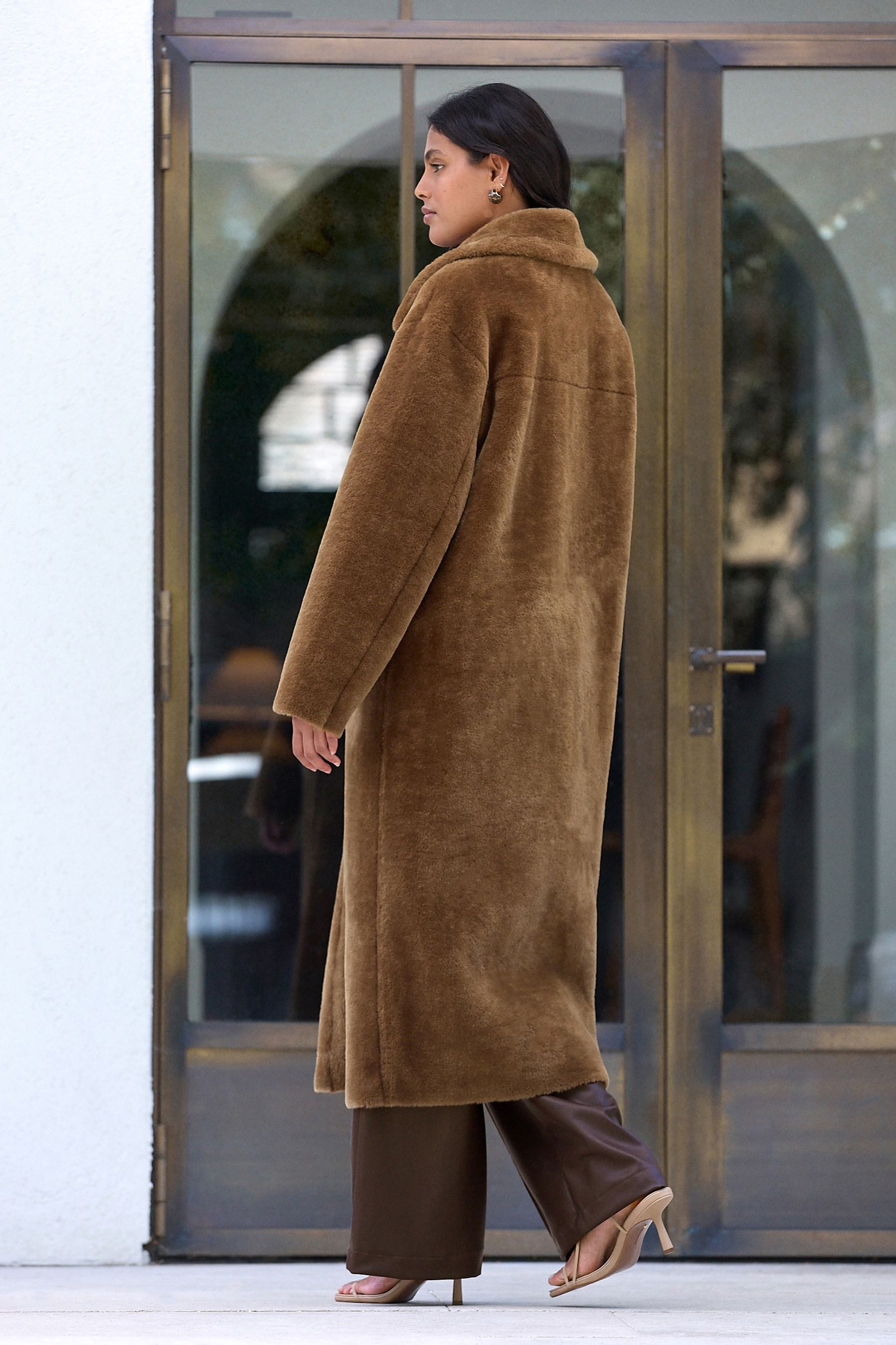 Next Fellimitatmantel Maxi-Kunstfellmantel, Kurzgröße (1-tlg) günstig online kaufen