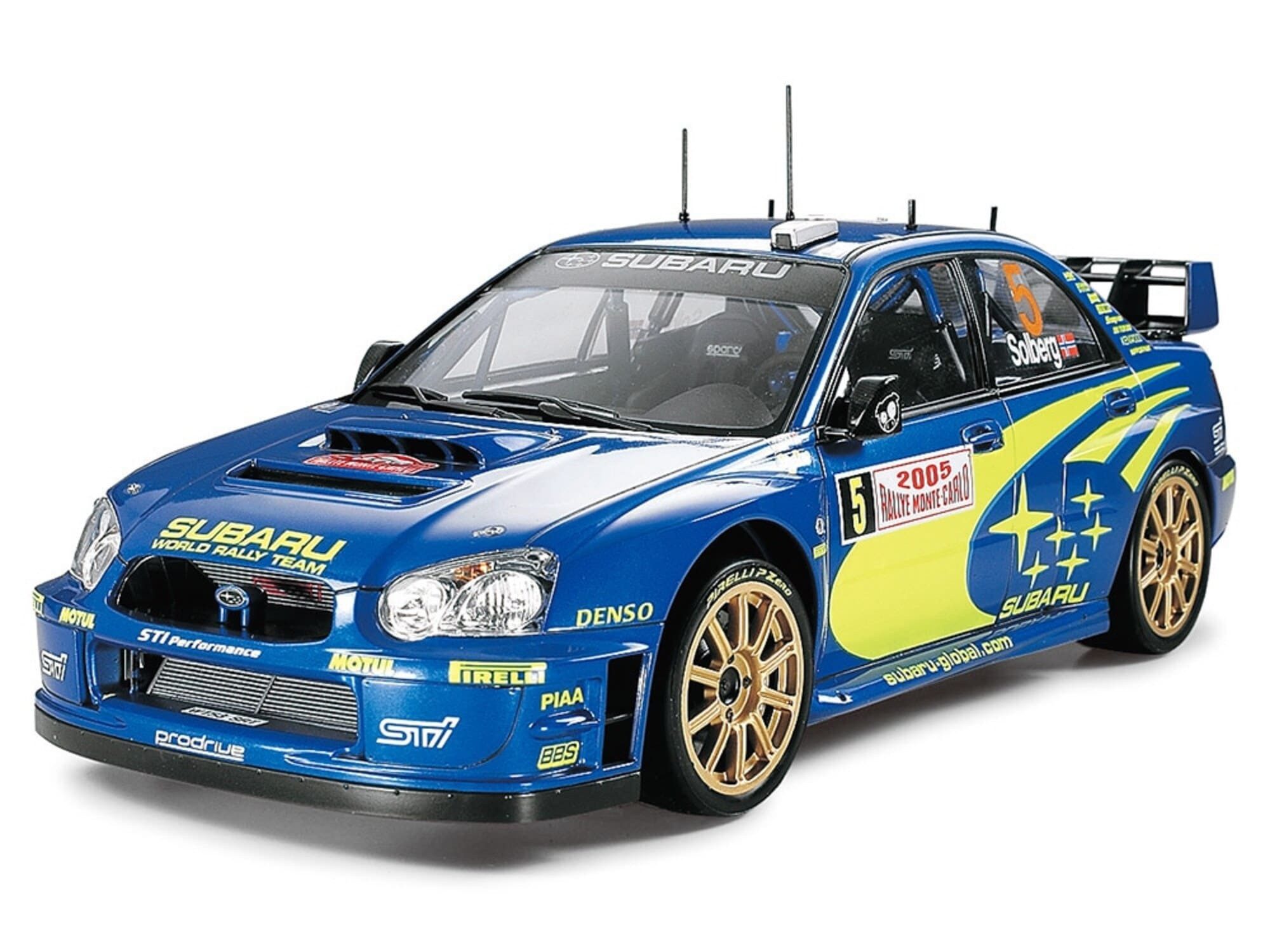 Tamiya Modellbausatz Tamiya 1:24 Subaru Impreza WRC Monte Carlo Plastik Auto Modellbausatz