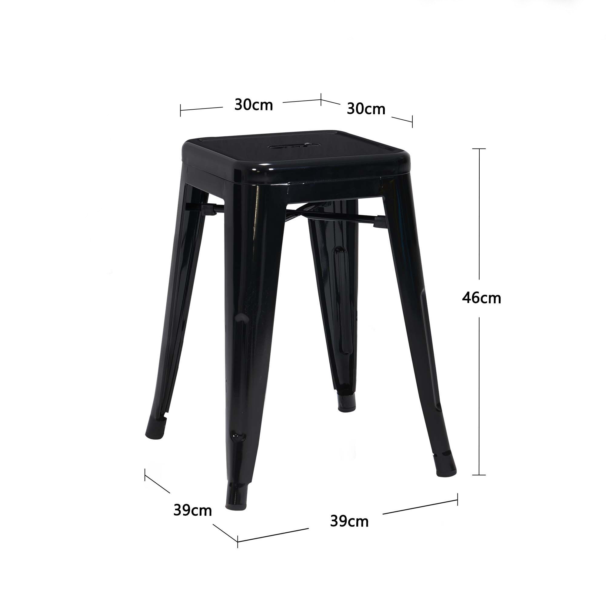 Duhome Hocker, Duhome Hocker Metall Sitzhocker günstig online kaufen