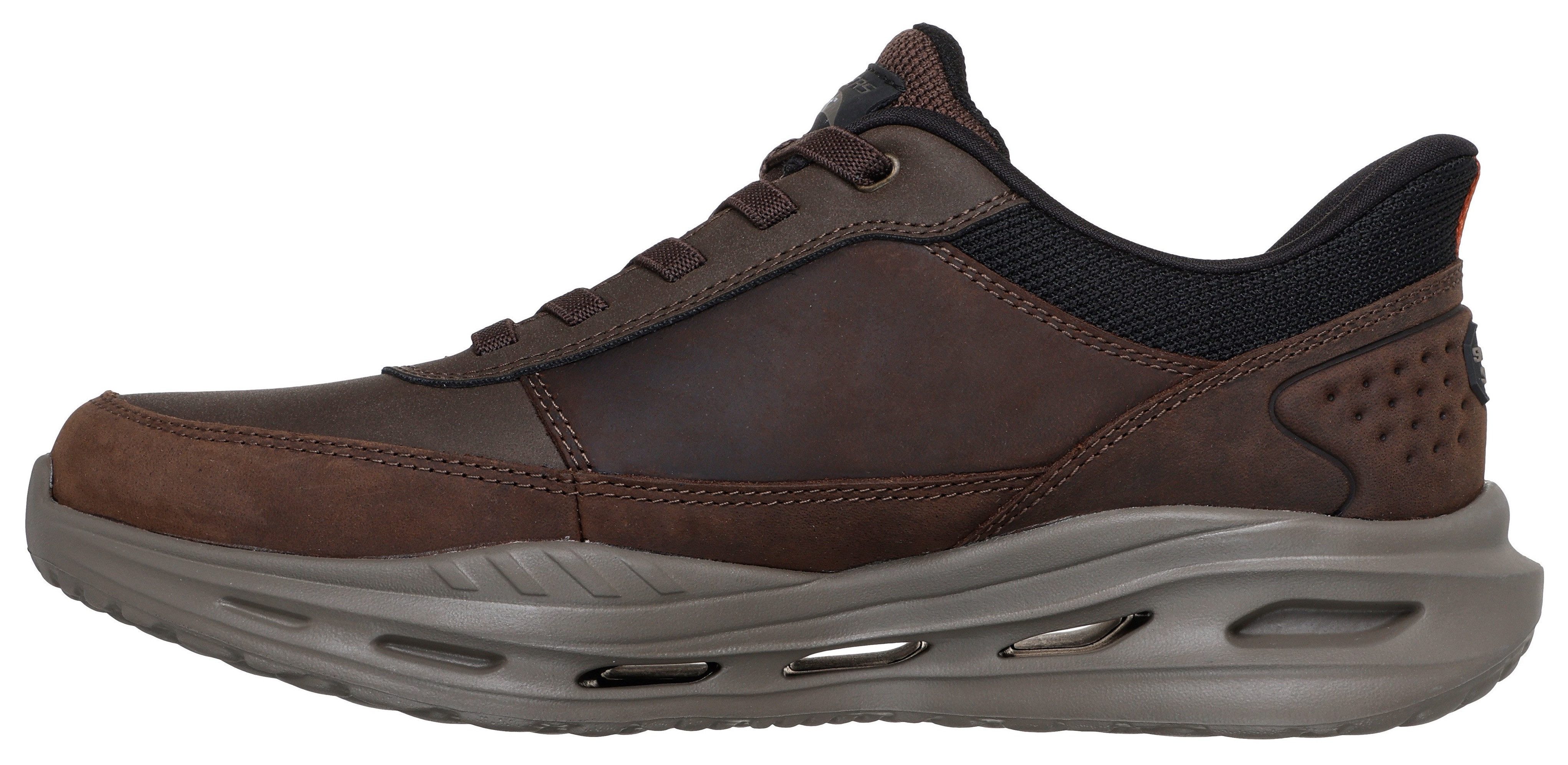 Skechers ARCH FIT ORVAN Slip-On Sneaker Schnürschuh, Trainingsschuh mit Glide Step – Bild 5 von 5