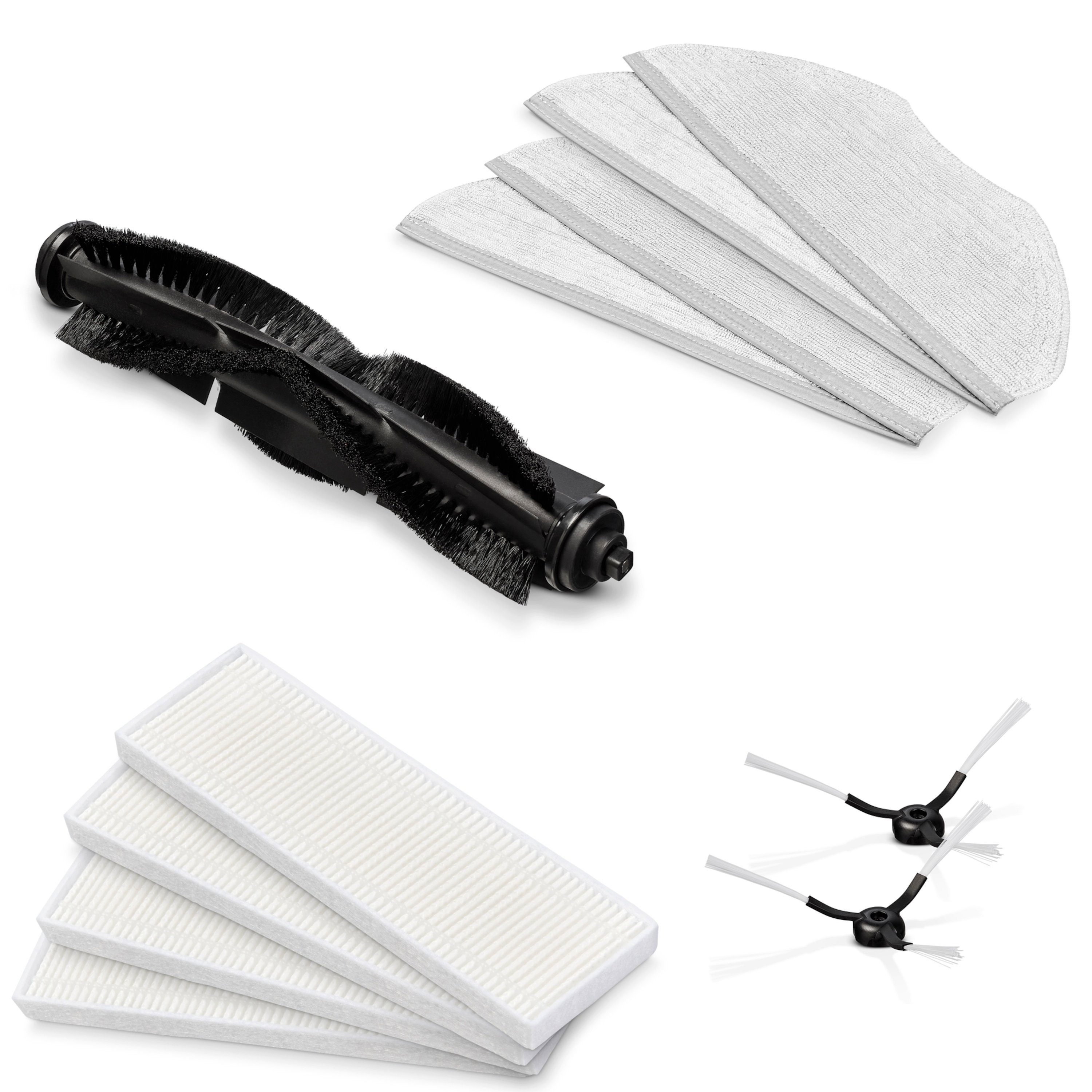 Medion® Saugroboter Zubehör-Set MEDION Saugroboter Zubehörset 1 MD 20040, (Packung, 1-tlg., 1x Mittelbürste, 4x Seitenbürste)