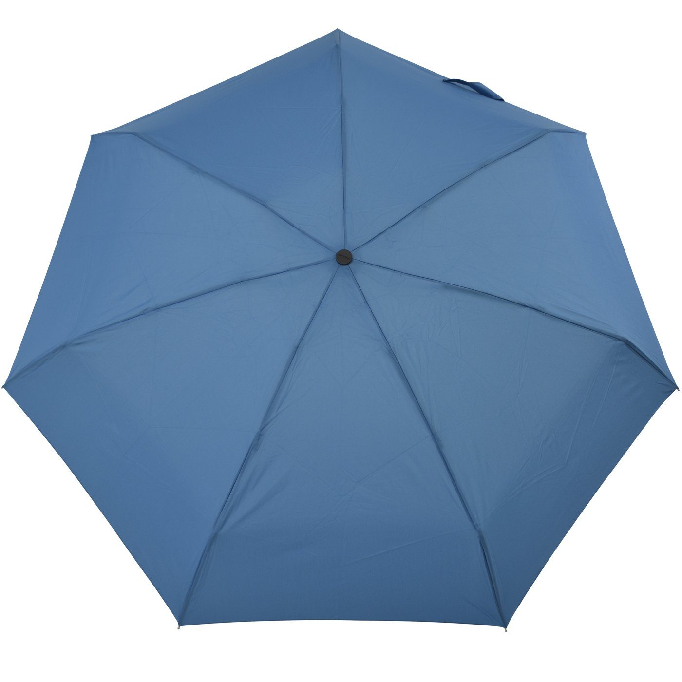 doppler® Taschenregenschirm Auf-Zu-Automatik Magic und XS Carbonsteel Automatikschirm kleiner elegant navy stabil ultra - blue