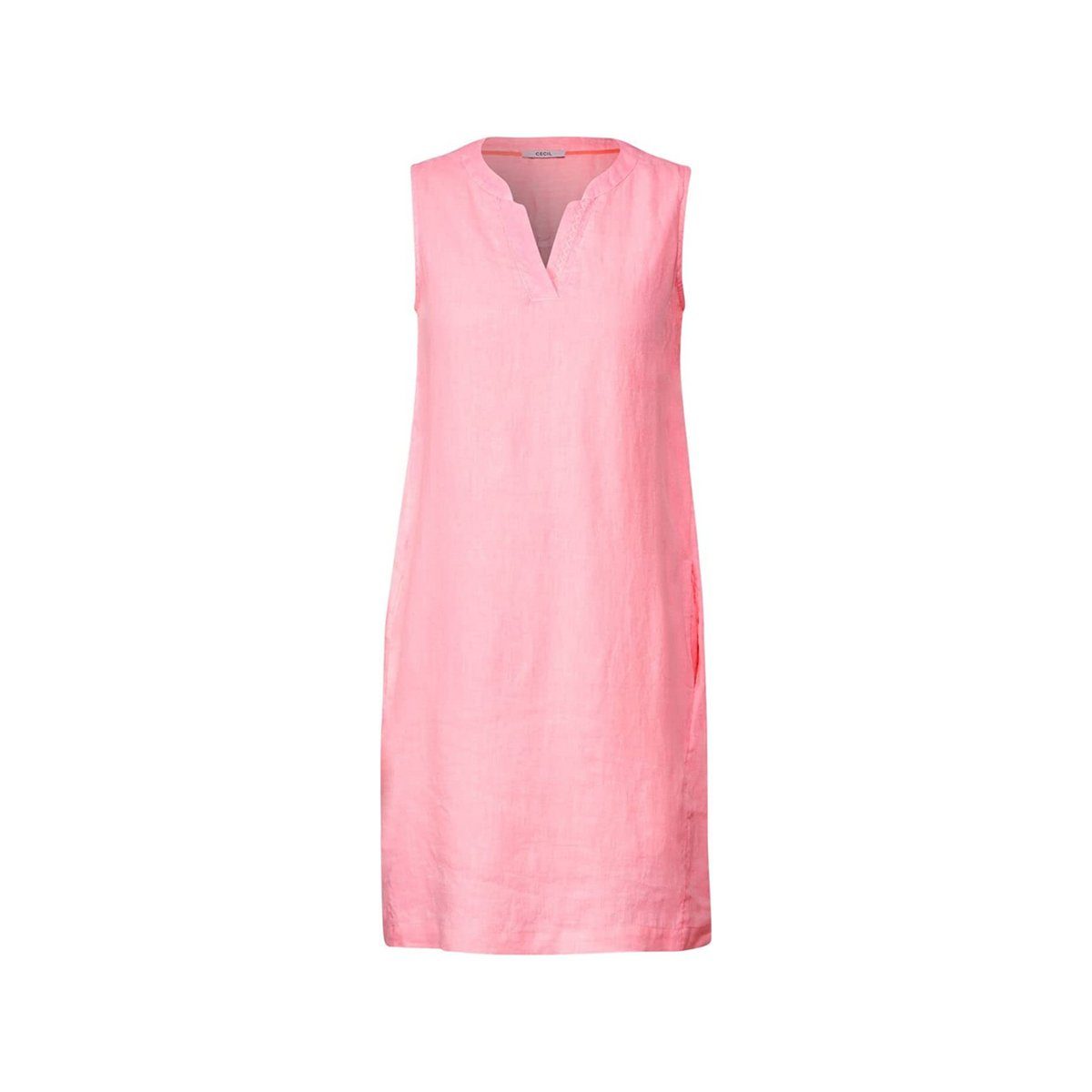 (1-tlg) pink pink Cecil Jerseykleid neon soft