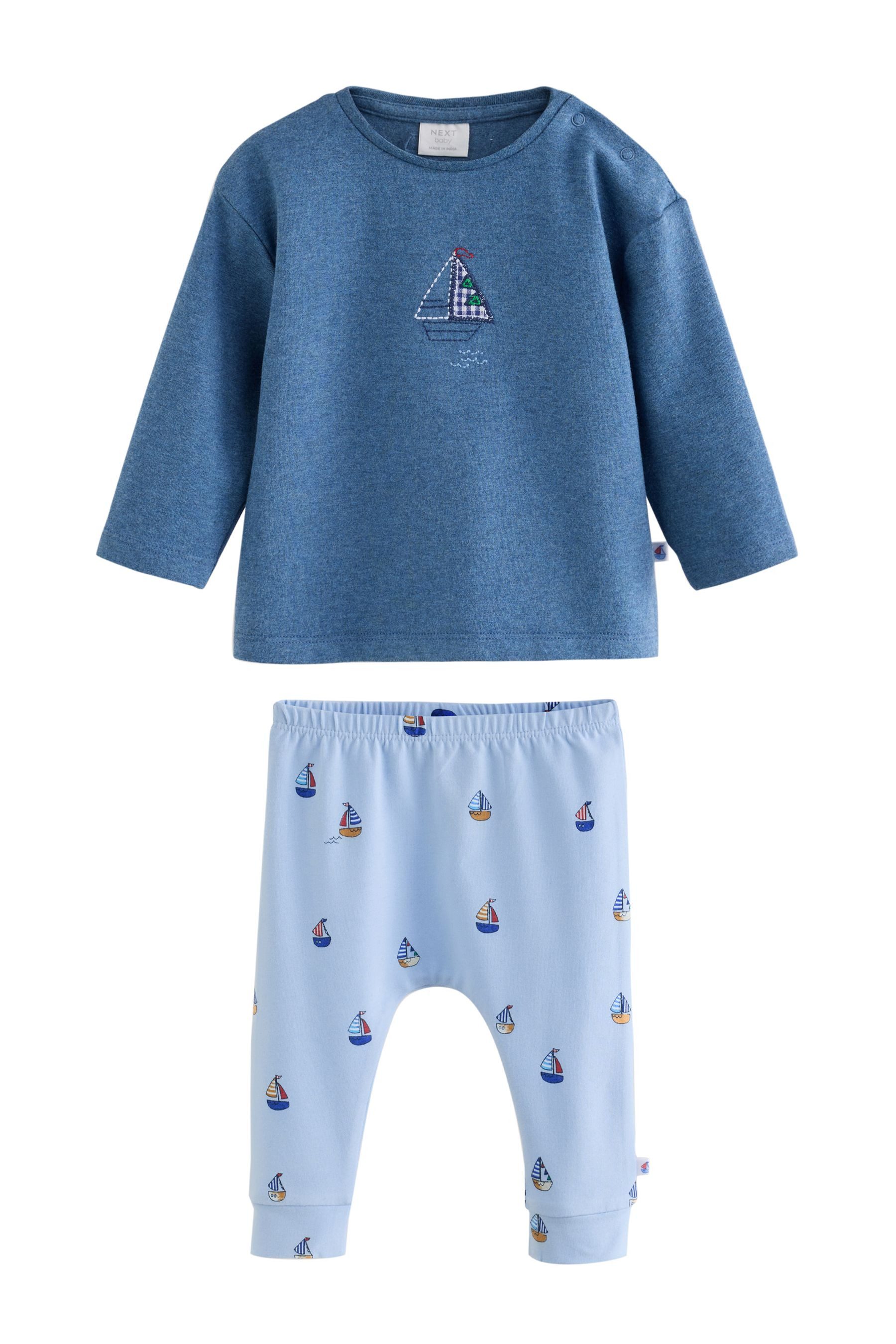 Next Shirt & Leggings 2-teiliges Baby-Set mit Oberteil und Leggings (2-tlg)