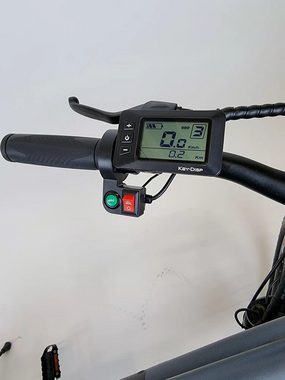 Myatu E-Bike 27,5 Zoll E-MTB voll integriertem Akku mit 250W Motor, 7 Gang, Kettenschaltung