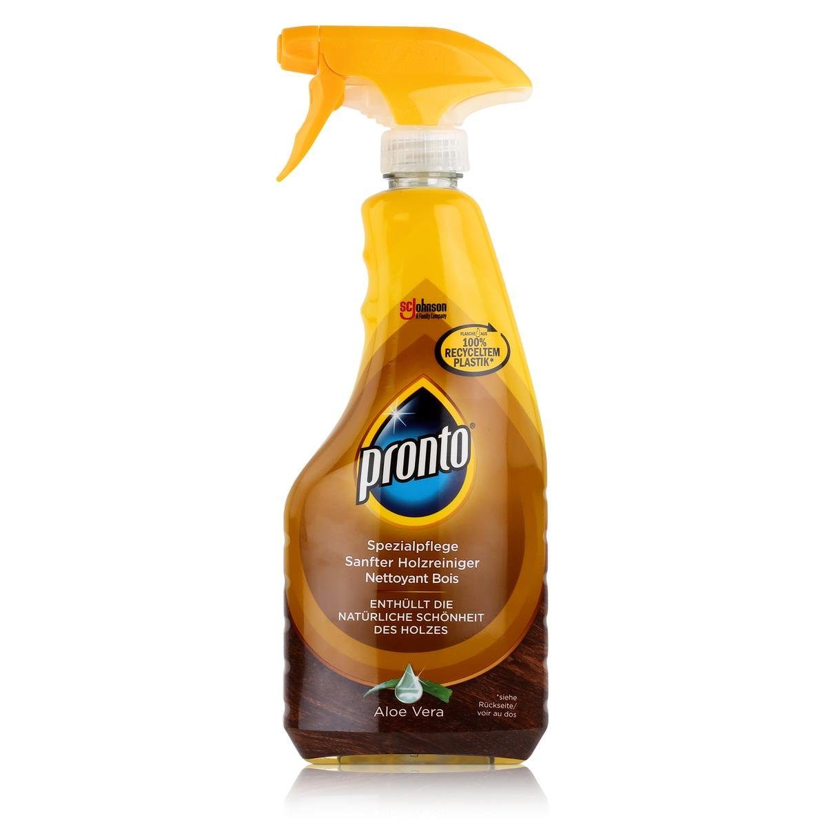 Pronto Spezialpflege Sanfter Holzreiniger 500ml Aloe Vera (1er Pack) Spezialwaschmittel