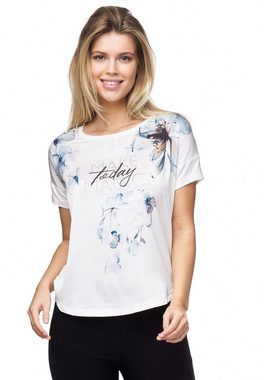 Decay T-Shirt mit tollem Blumen-Print