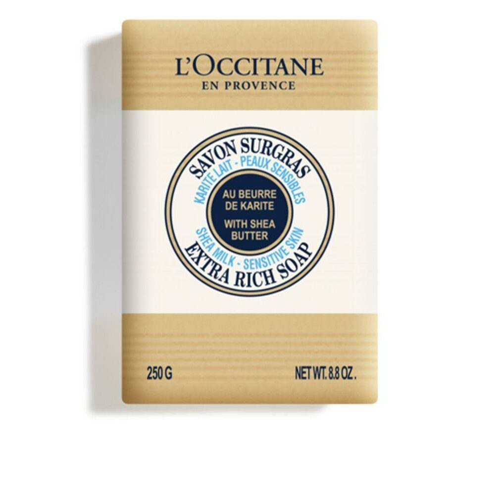 L'OCCITANE Feste Duschseife Loccitane Karite Jabon Leche