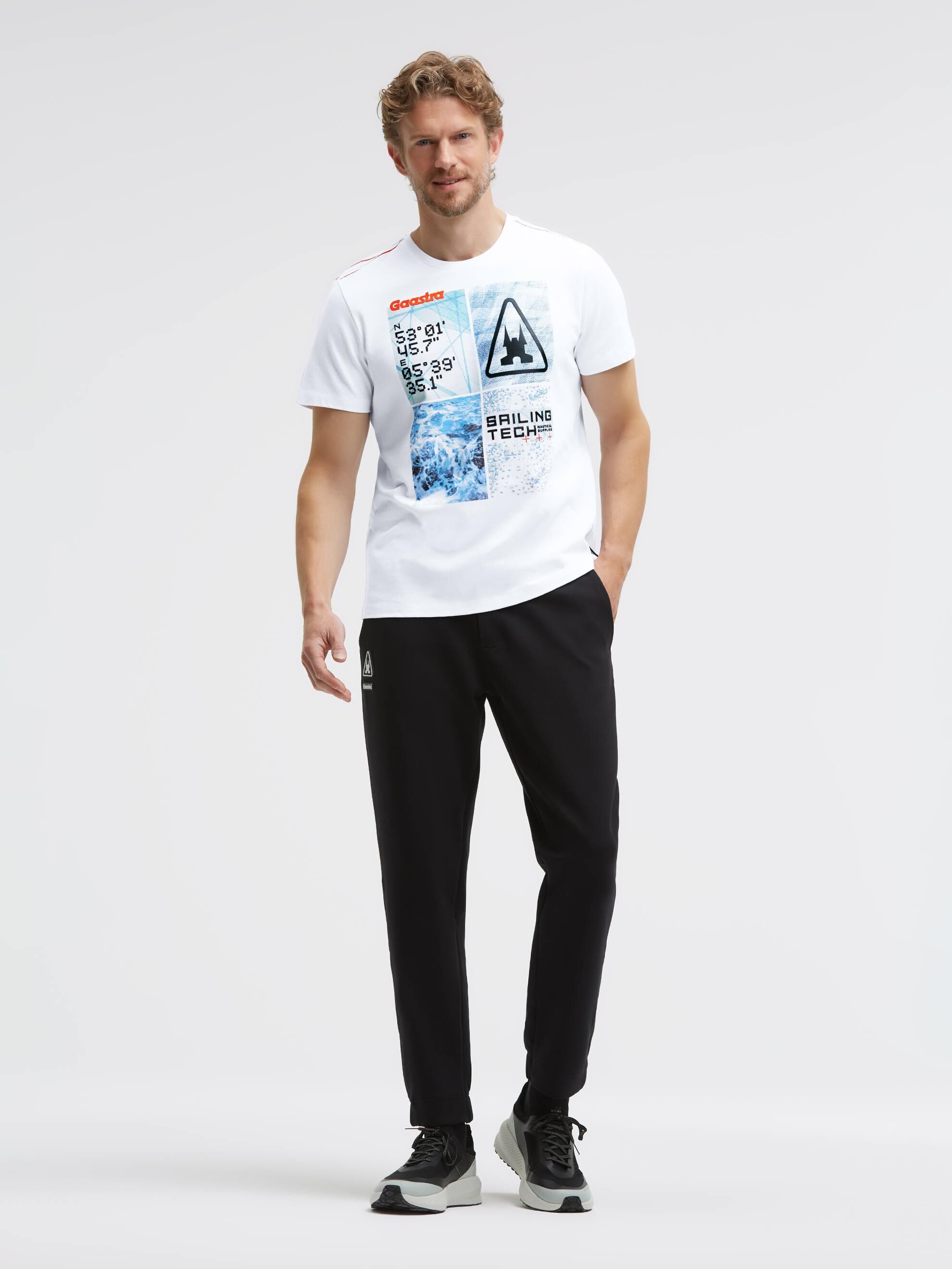 Gaastra Rundhalsshirt mit Kontrastnähten