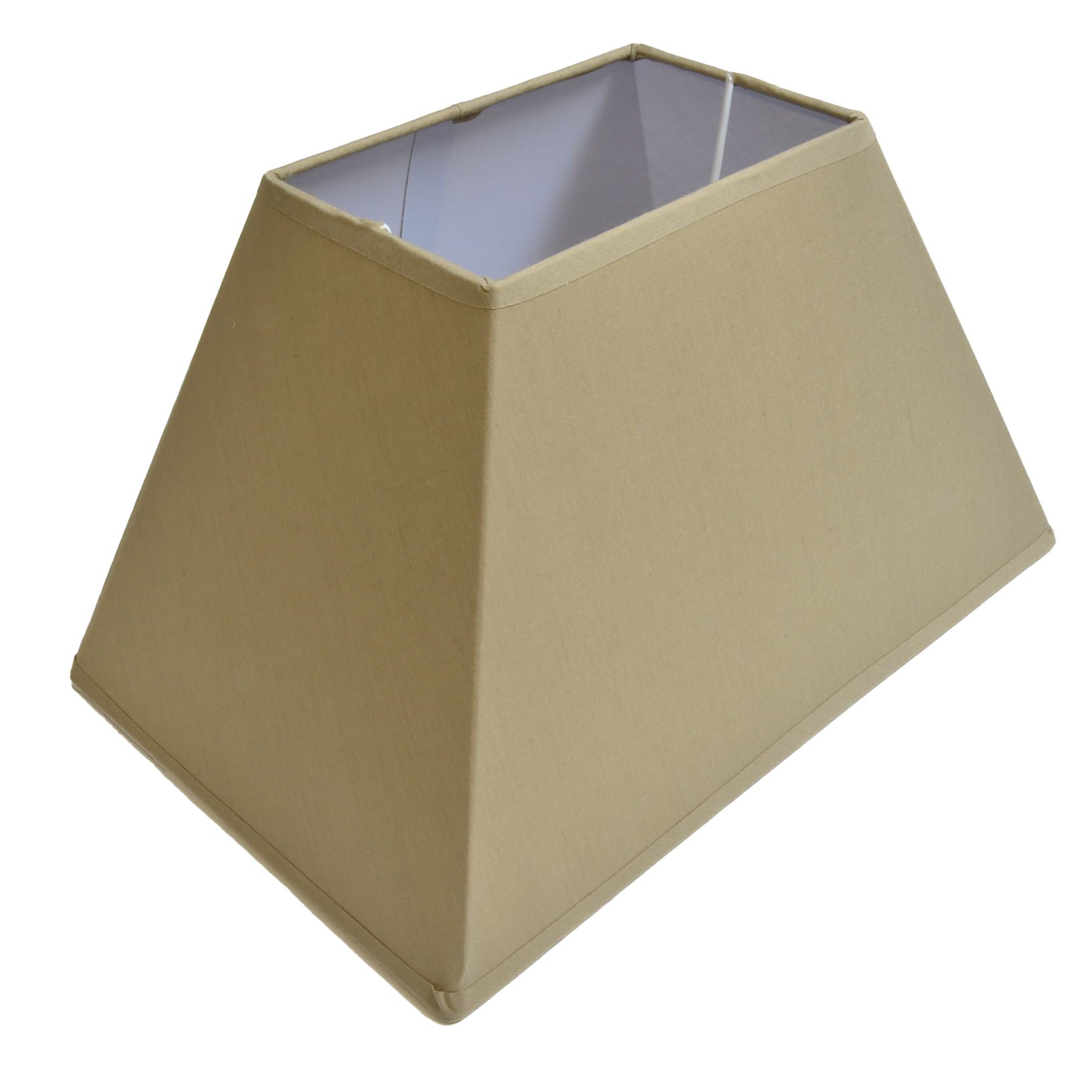 B&S Lampenschirm Lampenschirm Trapez in Leinenoptik H 18 für Steh & Tischle günstig online kaufen