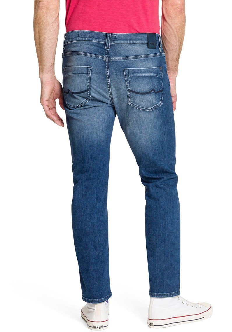 Pioneer Authentic Jeans blue Straight-Jeans Eric Megaflex ocean