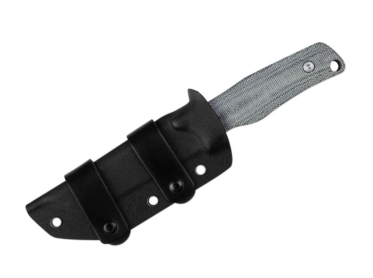 mit St) Survival Elgon Knife Micarta Böker feststehendes Plus Messer (1 Kizer Black Scheide,