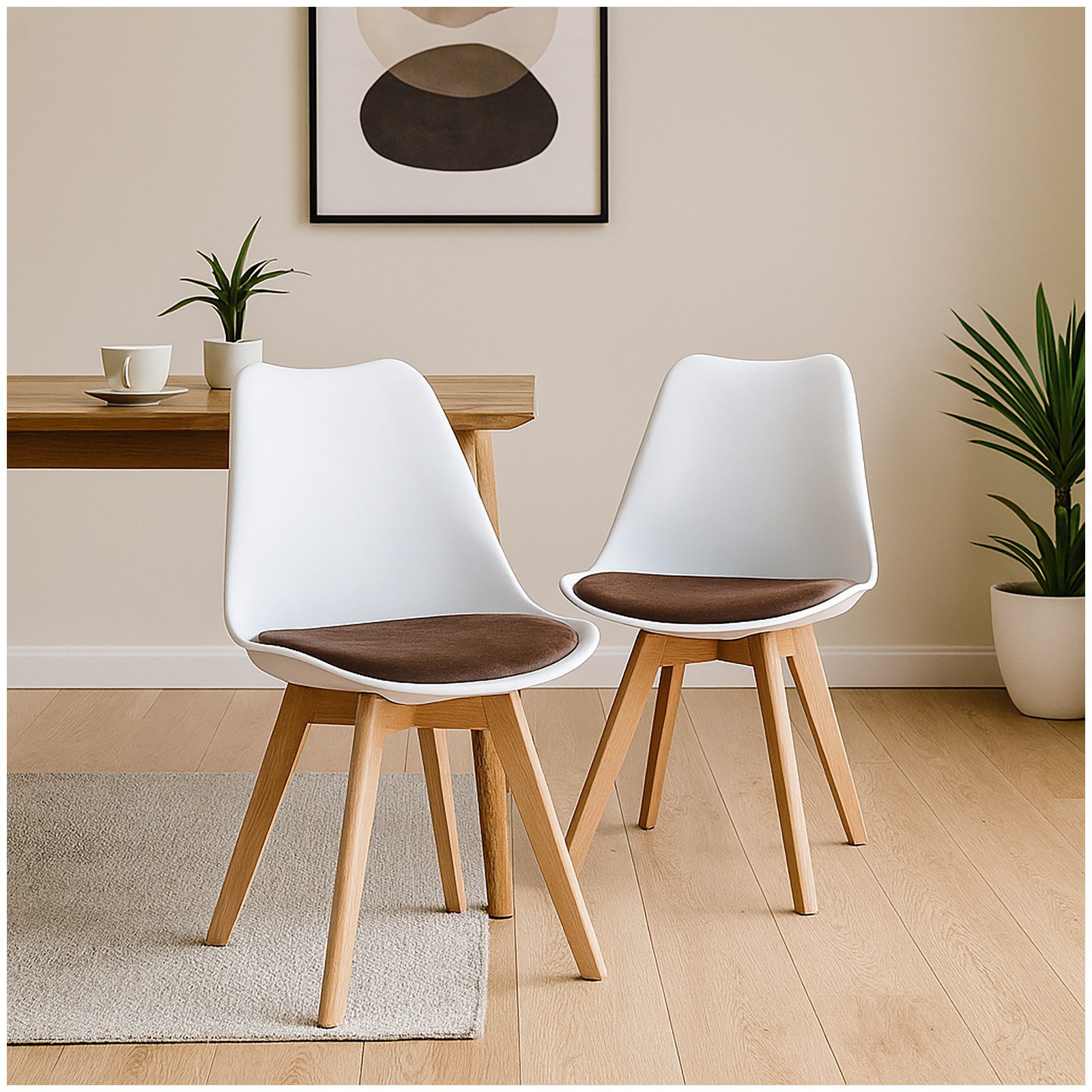 HTI-Living Esszimmerstuhl 2er Set Design-Stühle mit günstig online kaufen