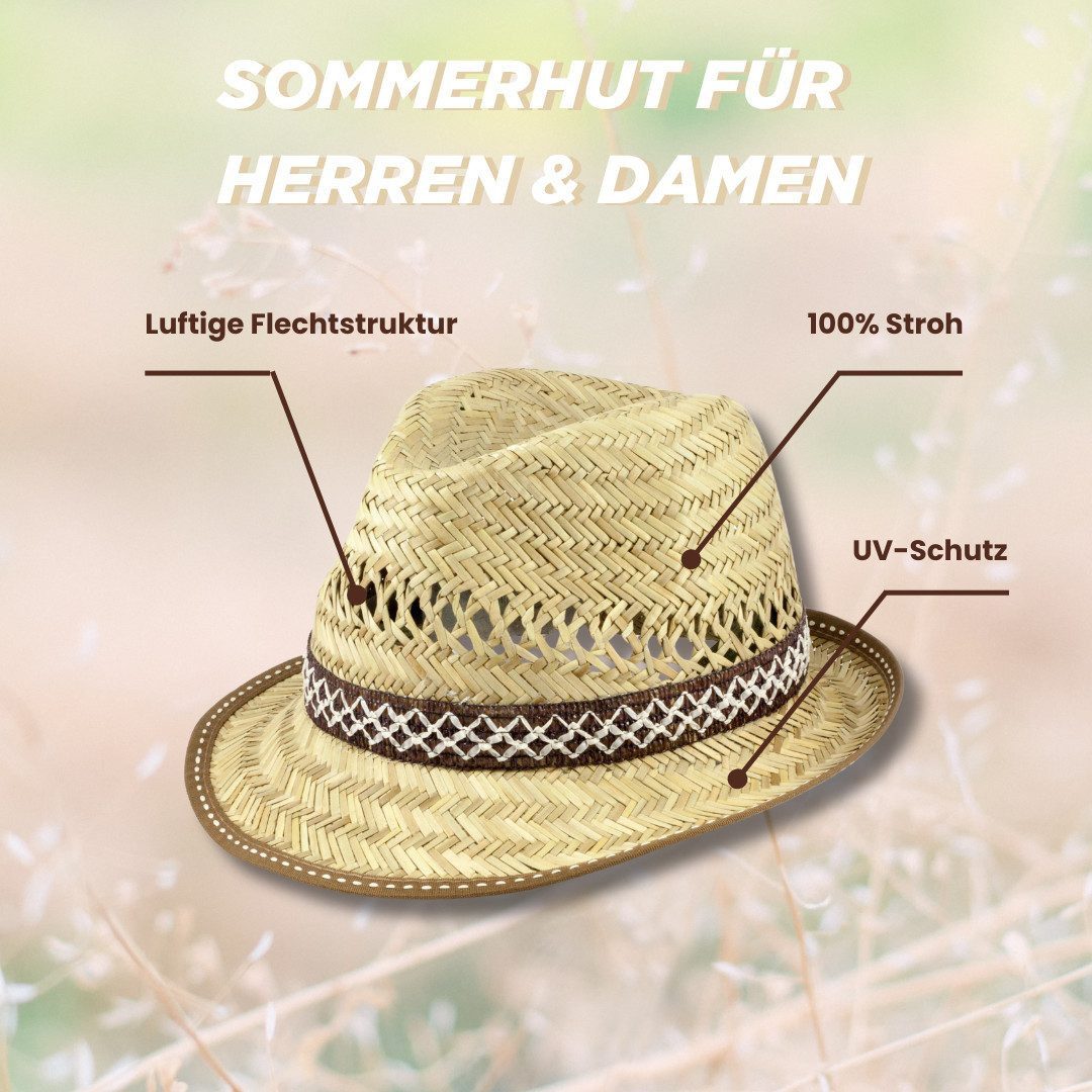 SCHEIBLER WORKWEAR Strohhut Toni UV-Schutz