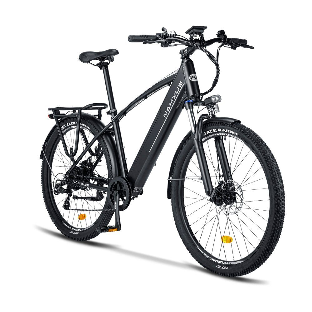 DOTMALL E-Bike 27,5 Zoll Lithium Fahrrad 12,5Ah e-City Batterie Trekkingrad mit 36V