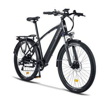 Nakxus E-Bike 27,5 Zoll Trekkingrad e-City Fahrrad mit 36V 12,5Ah Lithium Batterie
