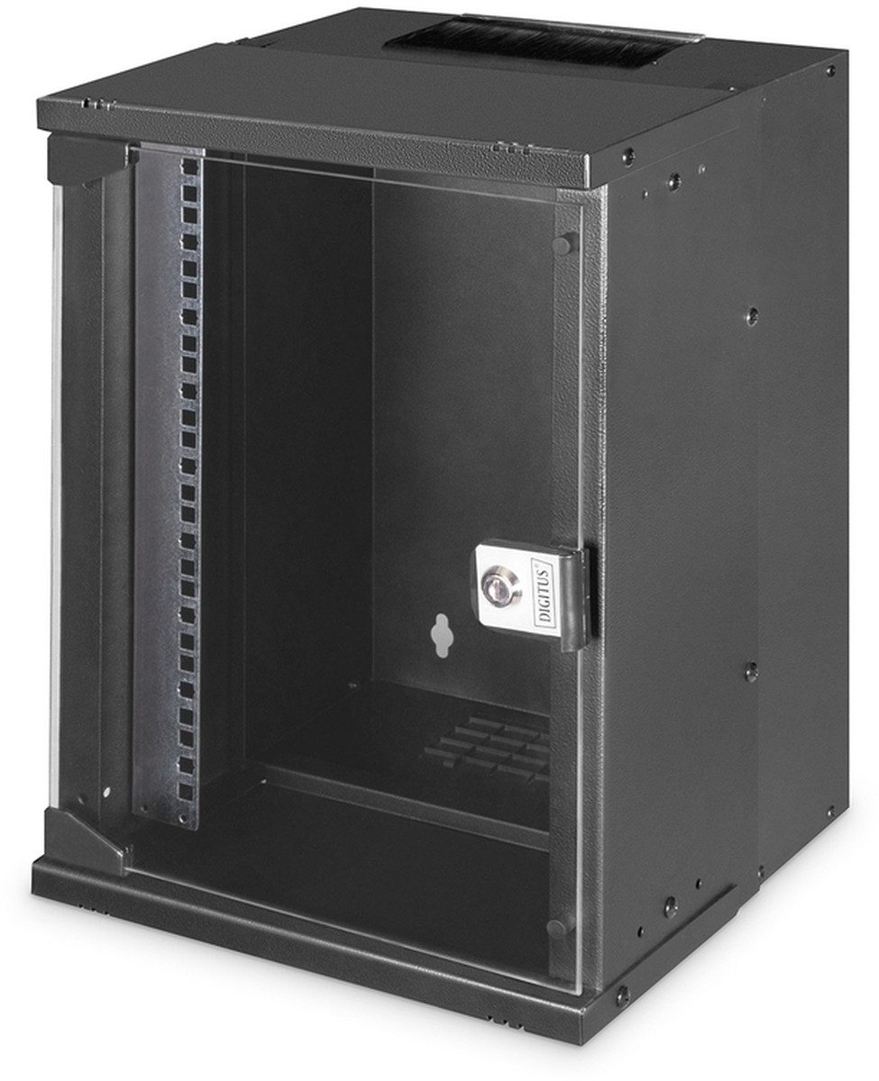 Netzwerkschrank DIGITUS 10- 9HE Wandgehäuse, SOHO PRO 460 x 315 x 300 mm, sw.