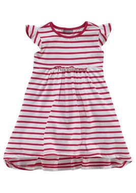 KIDSWORLD Jerseykleid für kleine Mädchen (Packung, 2-tlg), mit Punkten und Streifen