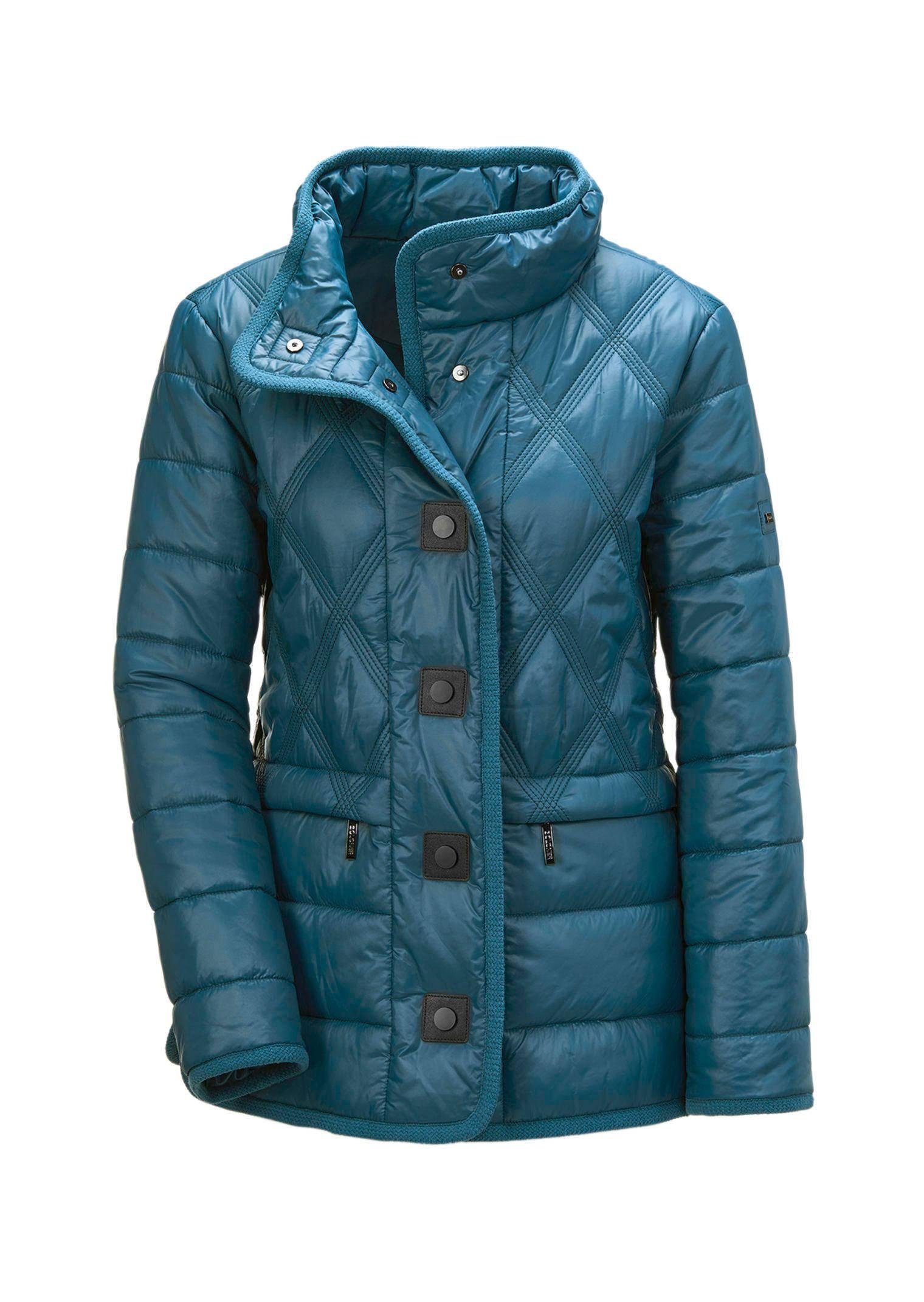 GOLDNER Allwetterjacke Steppjacke mit dekorativen Druckknöpfen günstig online kaufen