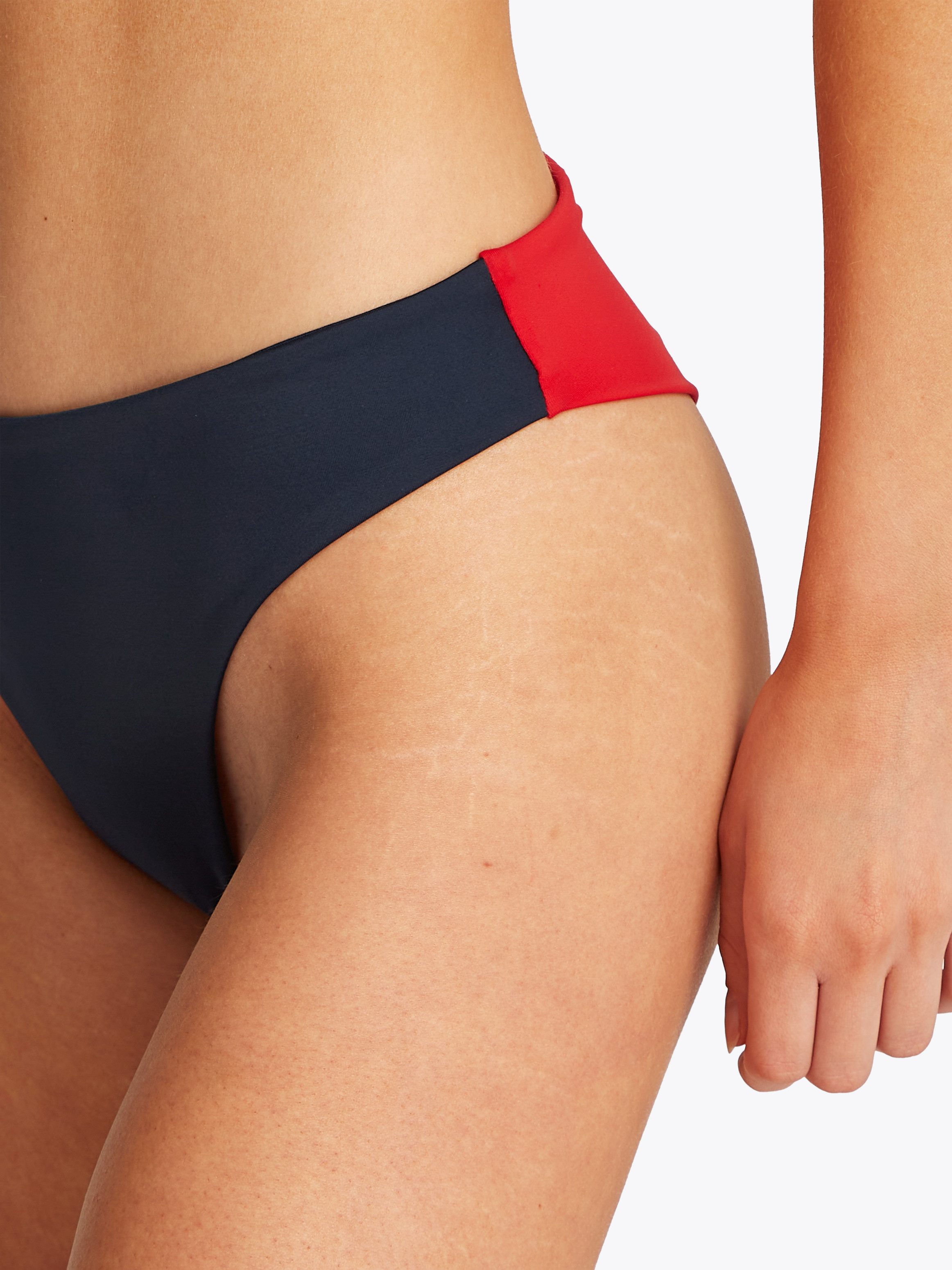 Tommy Hilfiger Swimwear Bikini-Hose BRAZILIAN im modernen Colorblock-Design günstig online kaufen