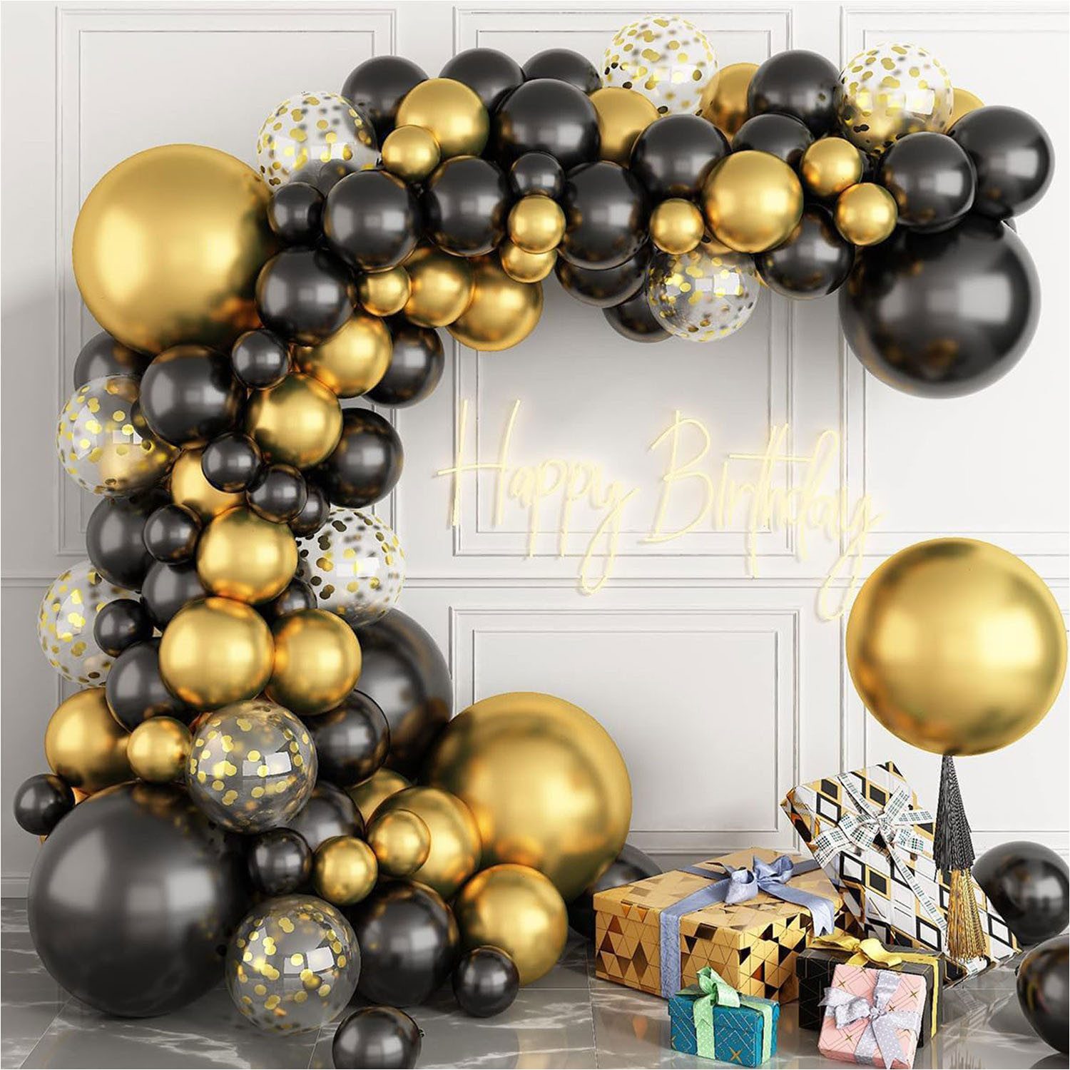 Refttenw Dekofigur Bunt Geburtstagsparty Partyzubehör Deko Set für Hochzeit günstig online kaufen