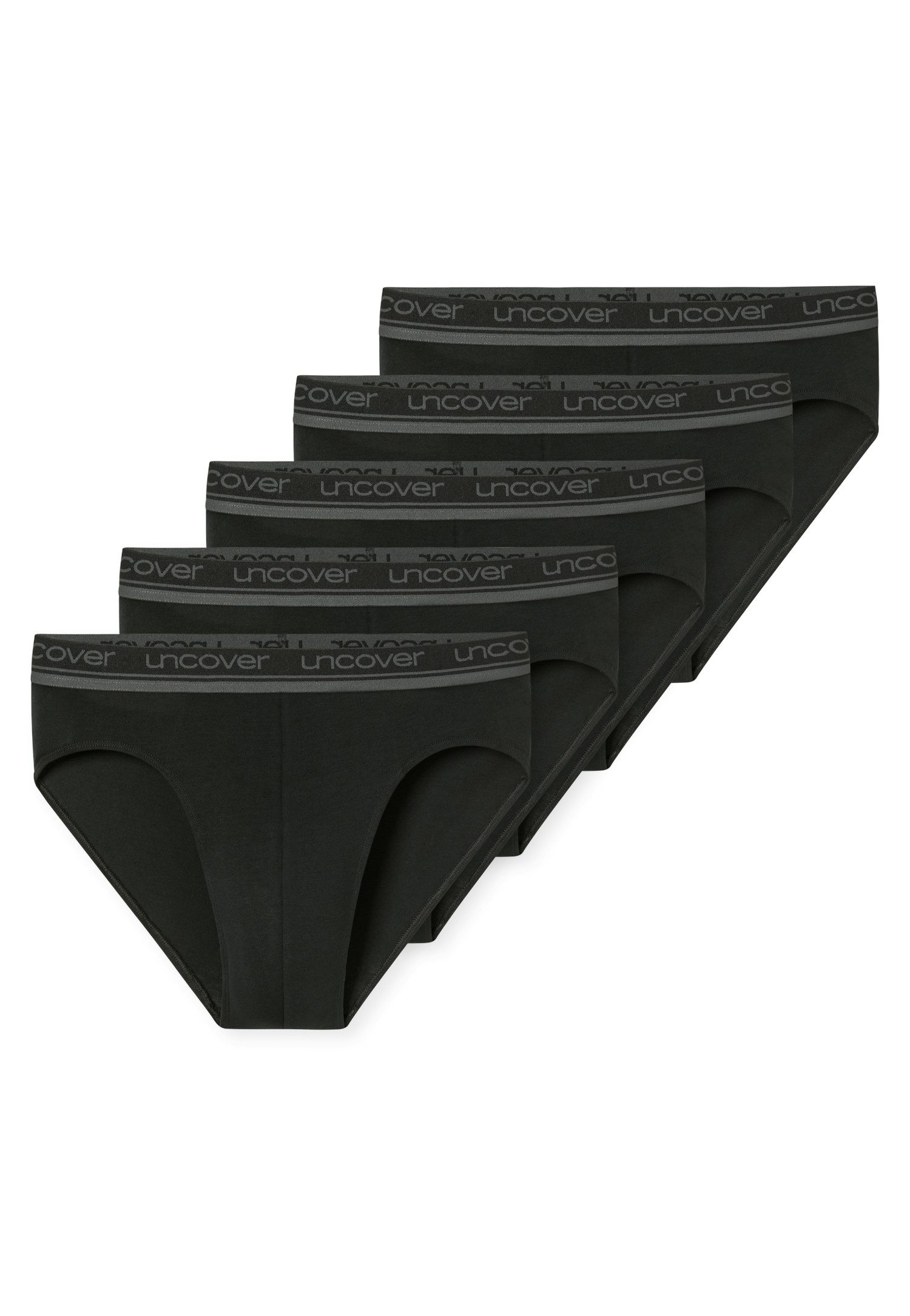 uncover by SCHIESSER Rioslip Uncover Cotton (5er Pack) ohne Eingriff, Single Jersey, elastisch, Multipack