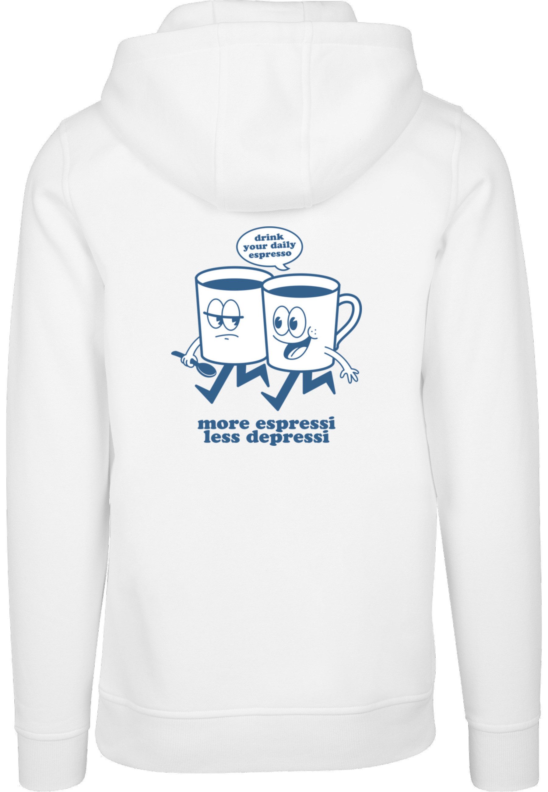 MisterTee Kapuzensweatshirt MisterTee More Espressi Hoody (1-tlg)