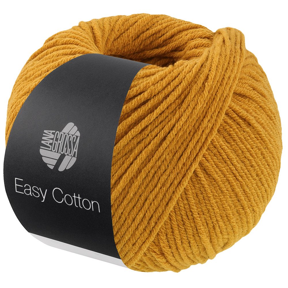 LANA GROSSA EASY COTTON Häkelwolle, 123 m (Weiches Garn für Strick- und Häkelprojekte), 50 g