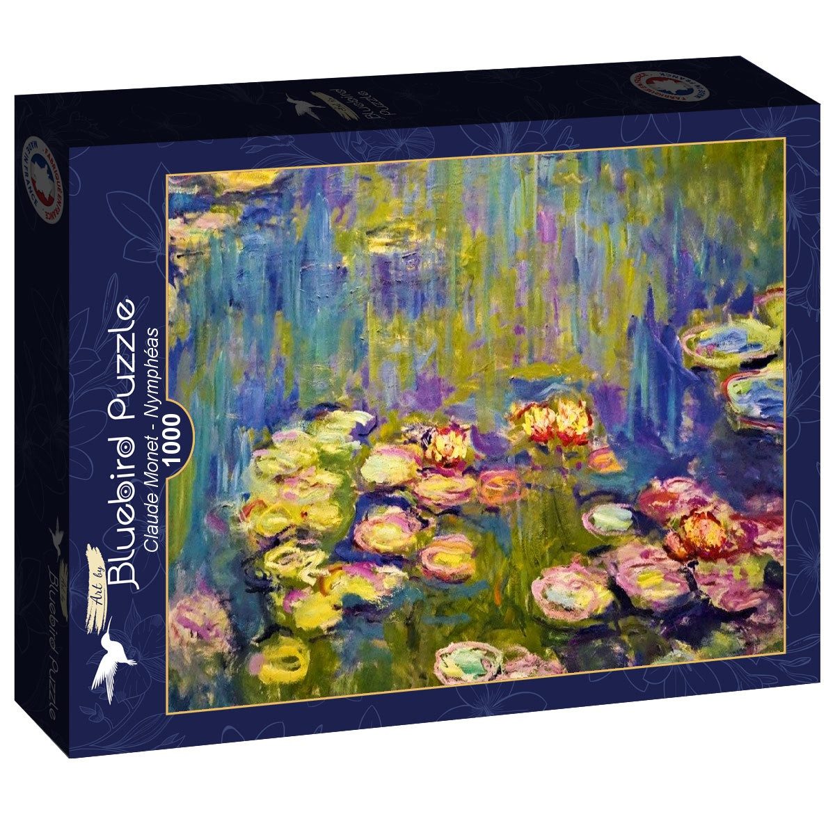 Bluebird Puzzle Puzzle Claude Monet - Nymphéas, Puzzleteile günstig online kaufen