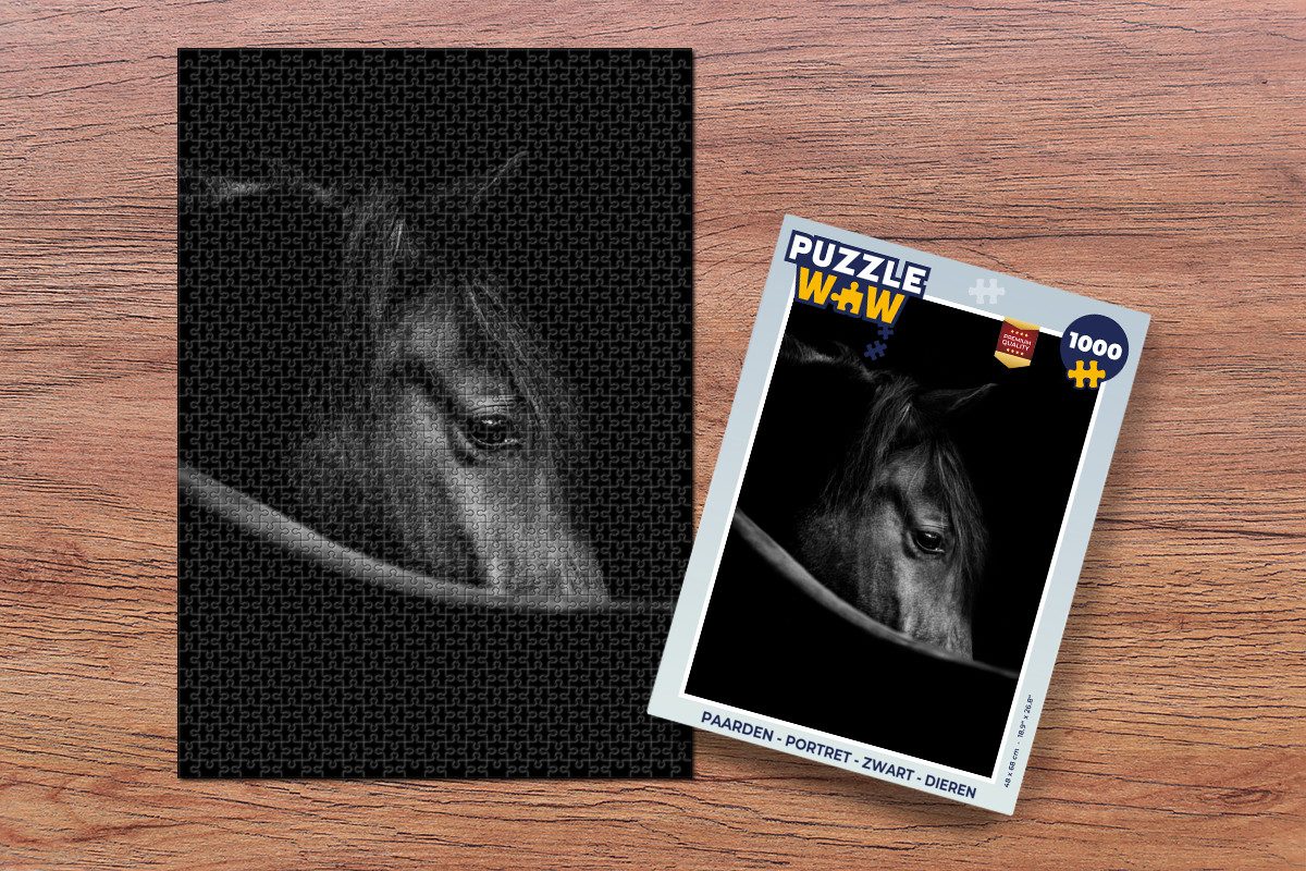 MuchoWow Puzzle Pferde - Porträt - günstig online kaufen