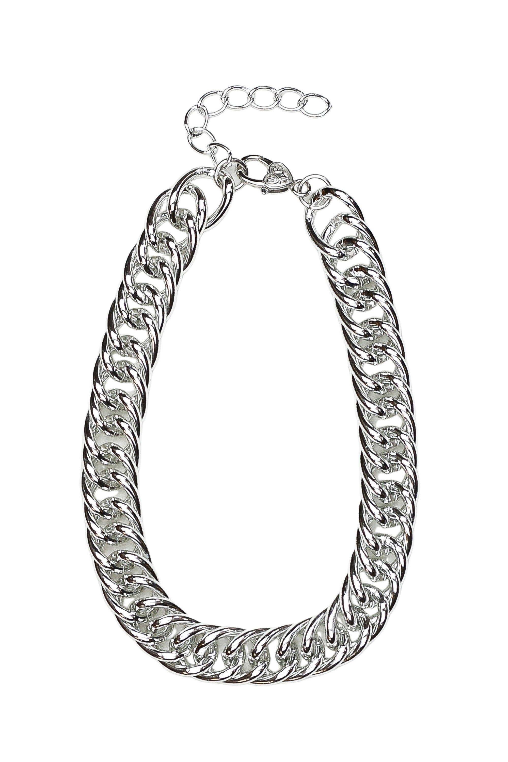 COLLEZIONE ALESSANDRO Kette mit Anhänger Link Affair, leichte Gliederkette
