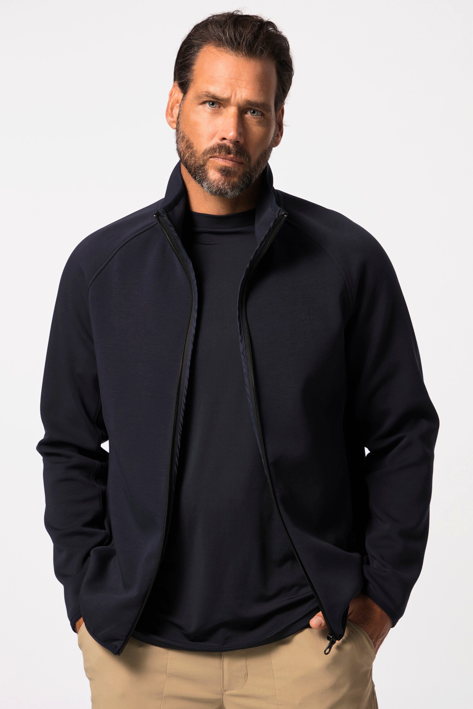Fleecejacke Sweatjacke FLEXNAMIC® Golf Scuba-Qualität