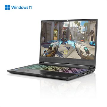 Megaport Gaming-Notebook (40,89 cm/16 Zoll, Intel Core i7 11700, NVIDIA GeForce RTX 3070, 500 GB SSD)