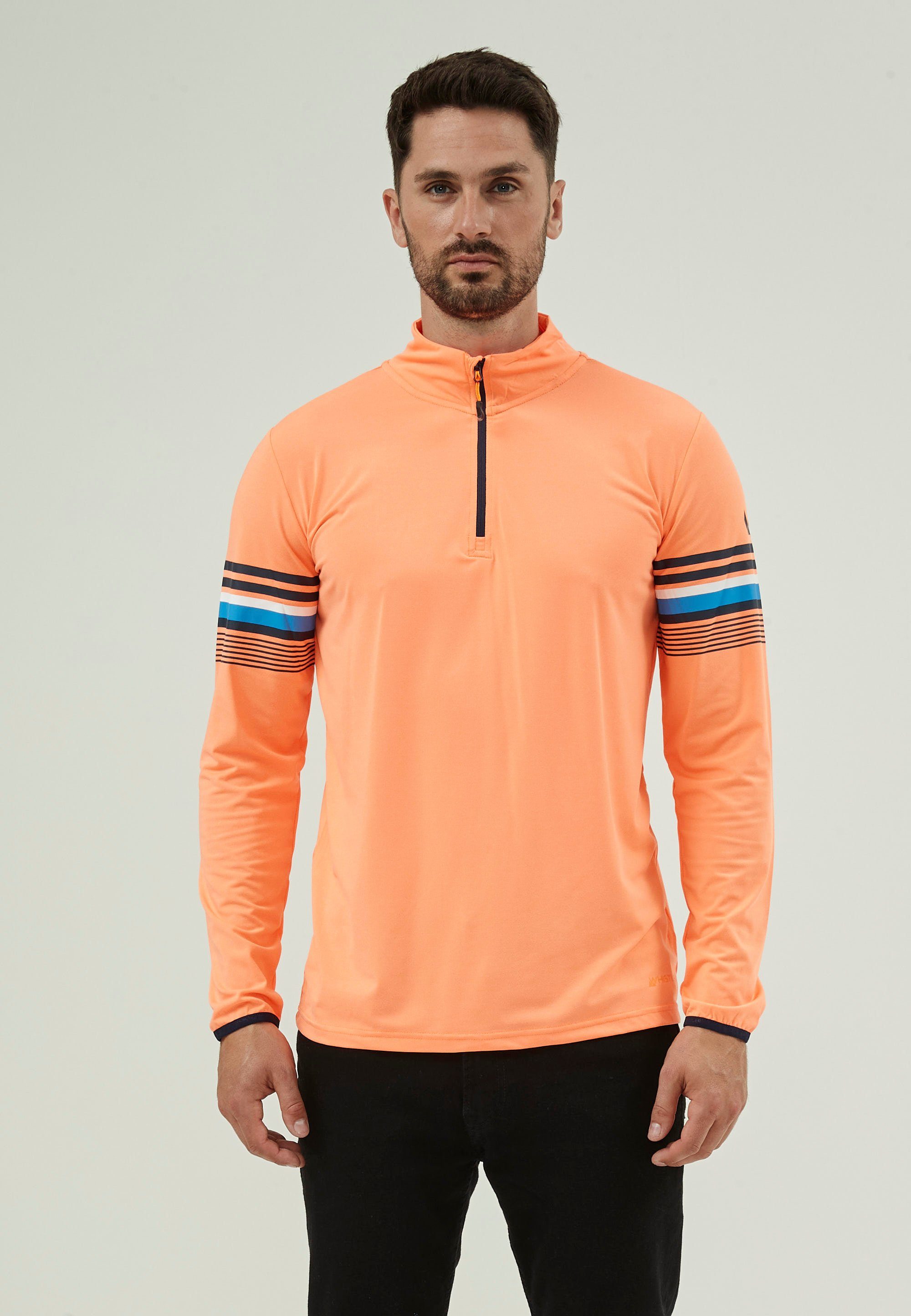 WHISTLER Sweatshirt Tefei aus atmungsaktivem Material orange