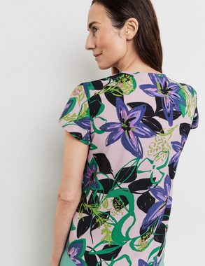GERRY WEBER Klassische Bluse Blusenshirt mit floralem Dessin