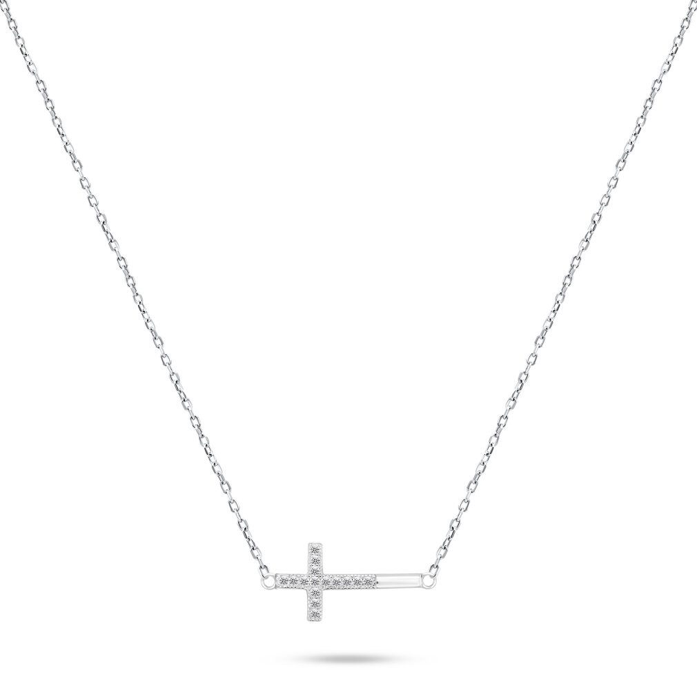 Kette mit Einhänger Timeless cross necklace NCL58W