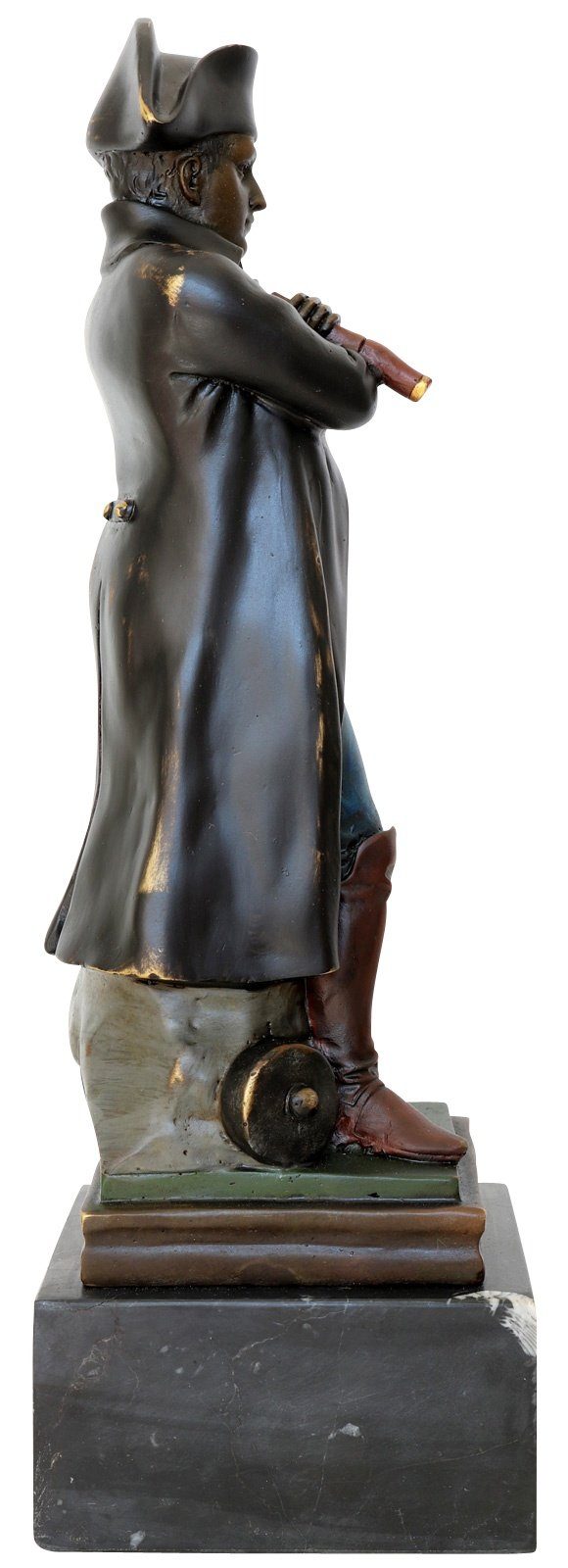 Skulptur Bronzeskulptur Figur 30,7cm Statue Bronze - Napoleon Antik-Stil Aubaho im