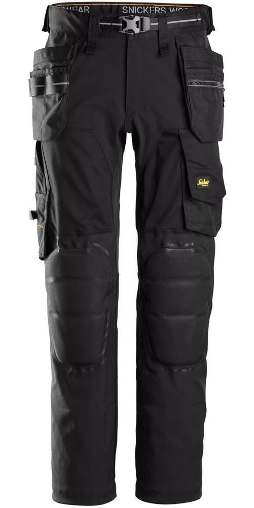 Snickers Workwear Arbeitshose Stretchhose mit Capsulized-Knieschonern und Holstert.