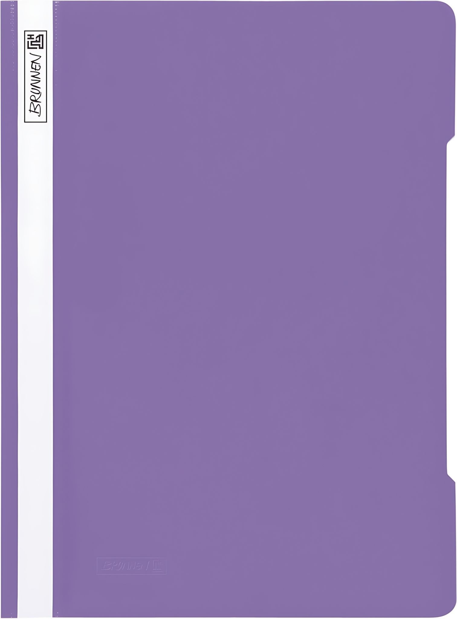 BRUNNEN Hefter BRUNNEN Plastik Schnellhefter A4 PP blauviolett
