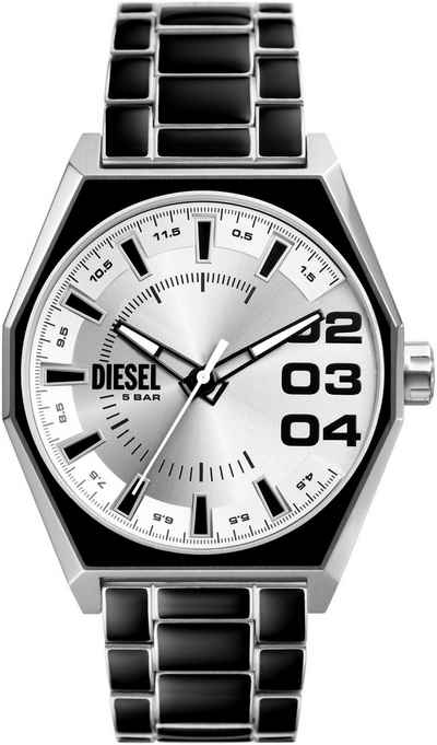 Diesel Quarzuhr SCRAPER, DZ2195, Armbanduhr, Herrenuhr