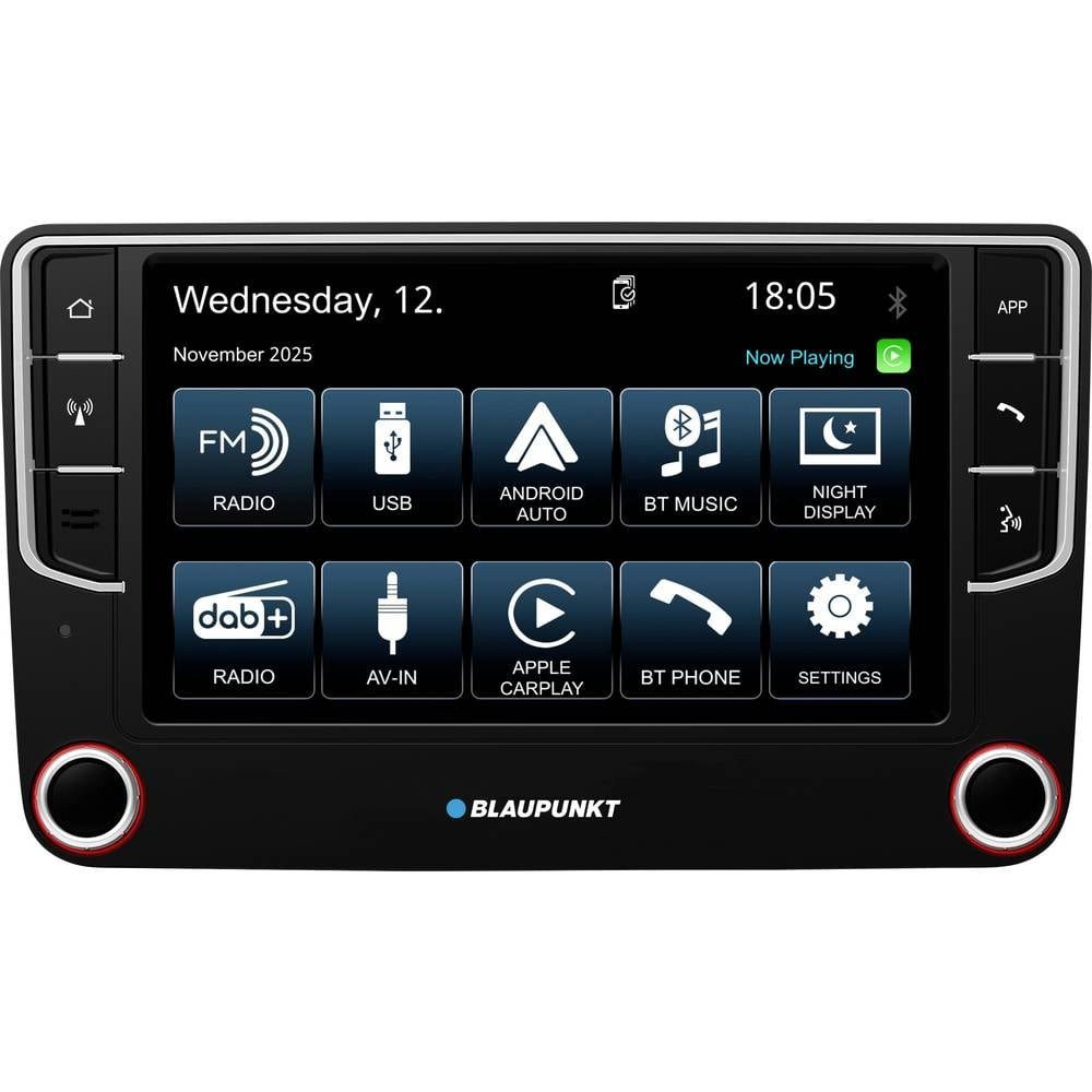 Blaupunkt Wolfsburg 648 Autoradio Android Auto™, Apple CarPlay, DAB+ Tuner Autoradio (Android Auto™, Apple CarPlay, DAB+ Tuner)