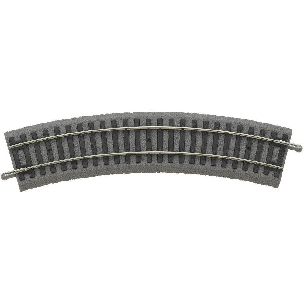 Modelleisenbahn-Set Bogen mit Bettung R1, 360 mm, VE 6