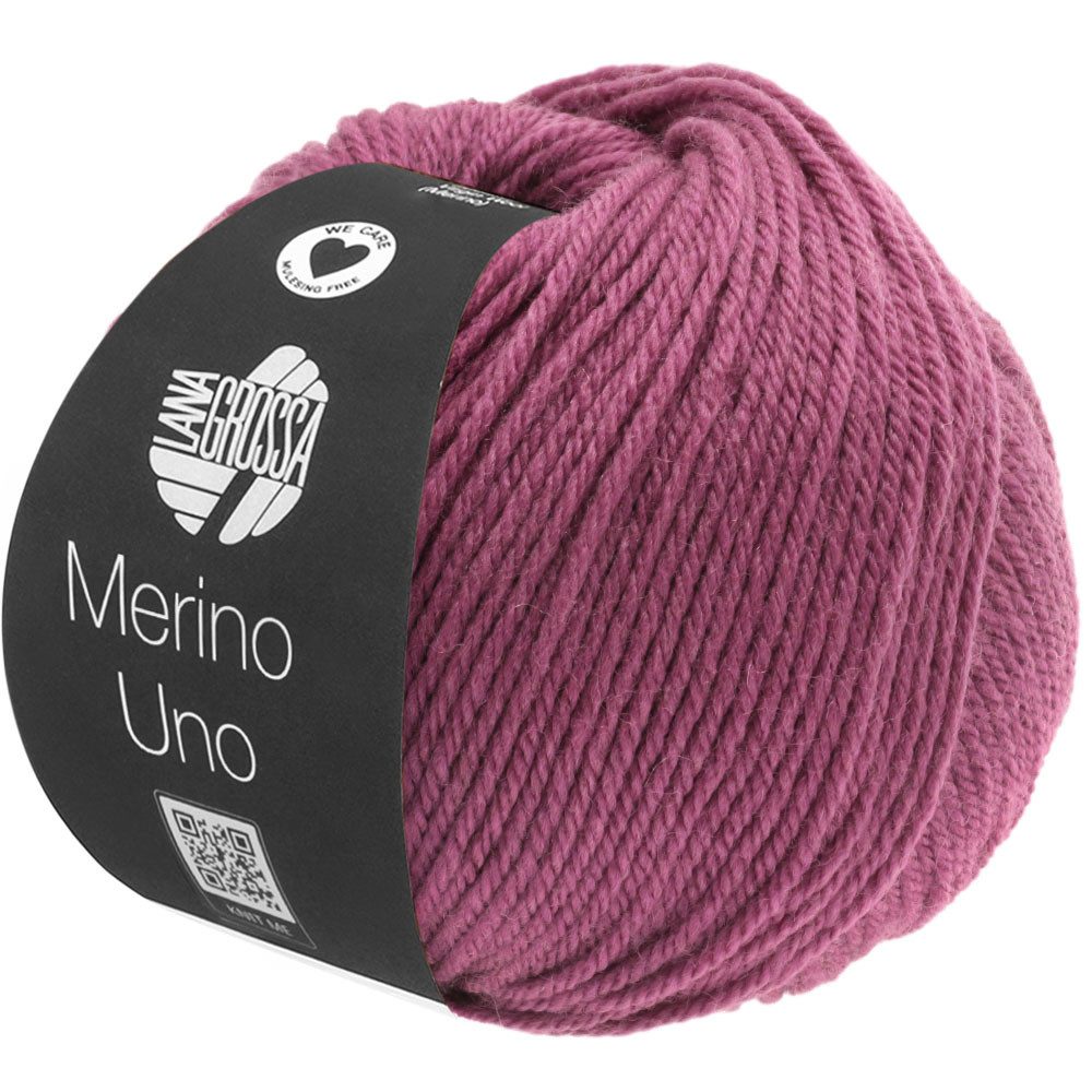 LANA GROSSA Merino Uno Häkelwolle, 125 m