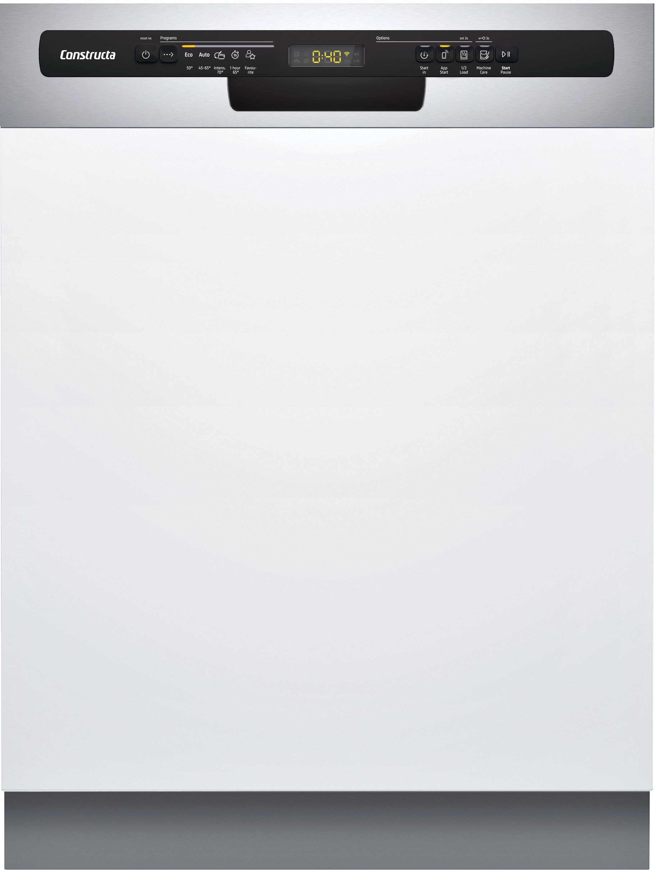 Constructa teilintegrierbarer Geschirrspüler CG5IS03ITE, 13 Maßgedecke