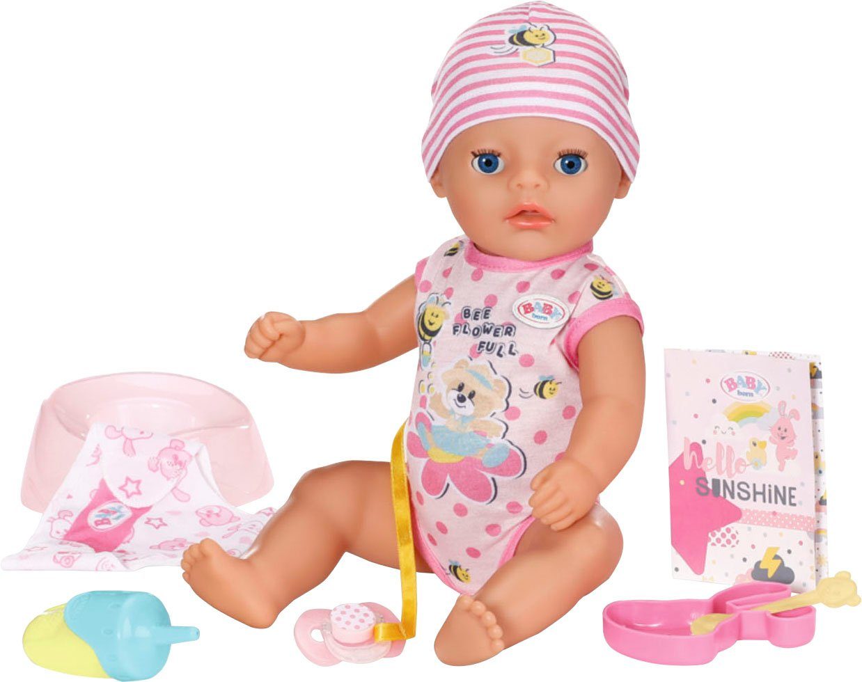 Baby Born Babypuppe Little Baby Girl, Lena, 36 cm, mit 7 Funktionen günstig online kaufen
