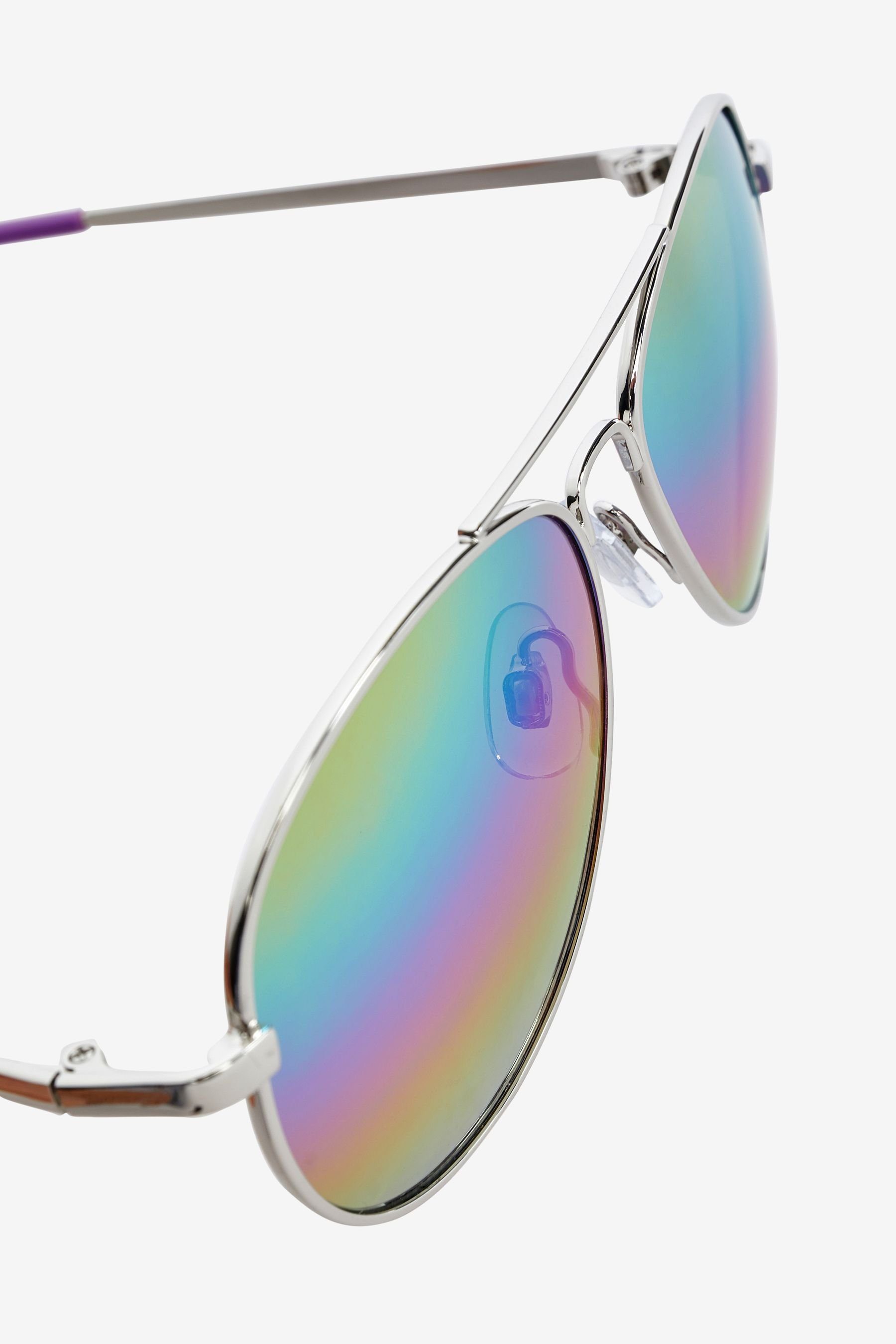 Next Silver Sonnenbrille Pilotensonnenbrille (1-St)