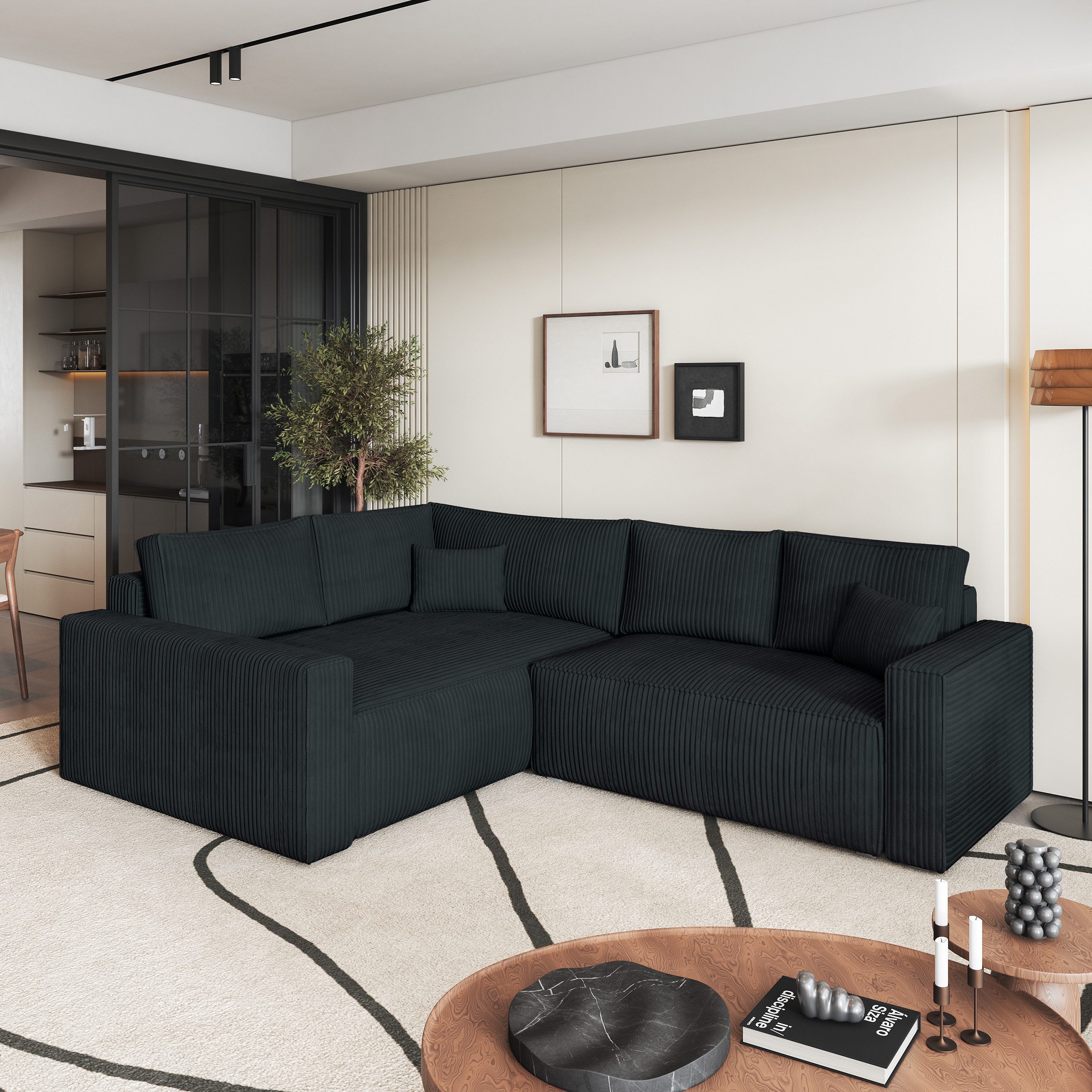 Masseno Ecksofa ERONIS mit Schlaffunktion L-Form, günstig online kaufen